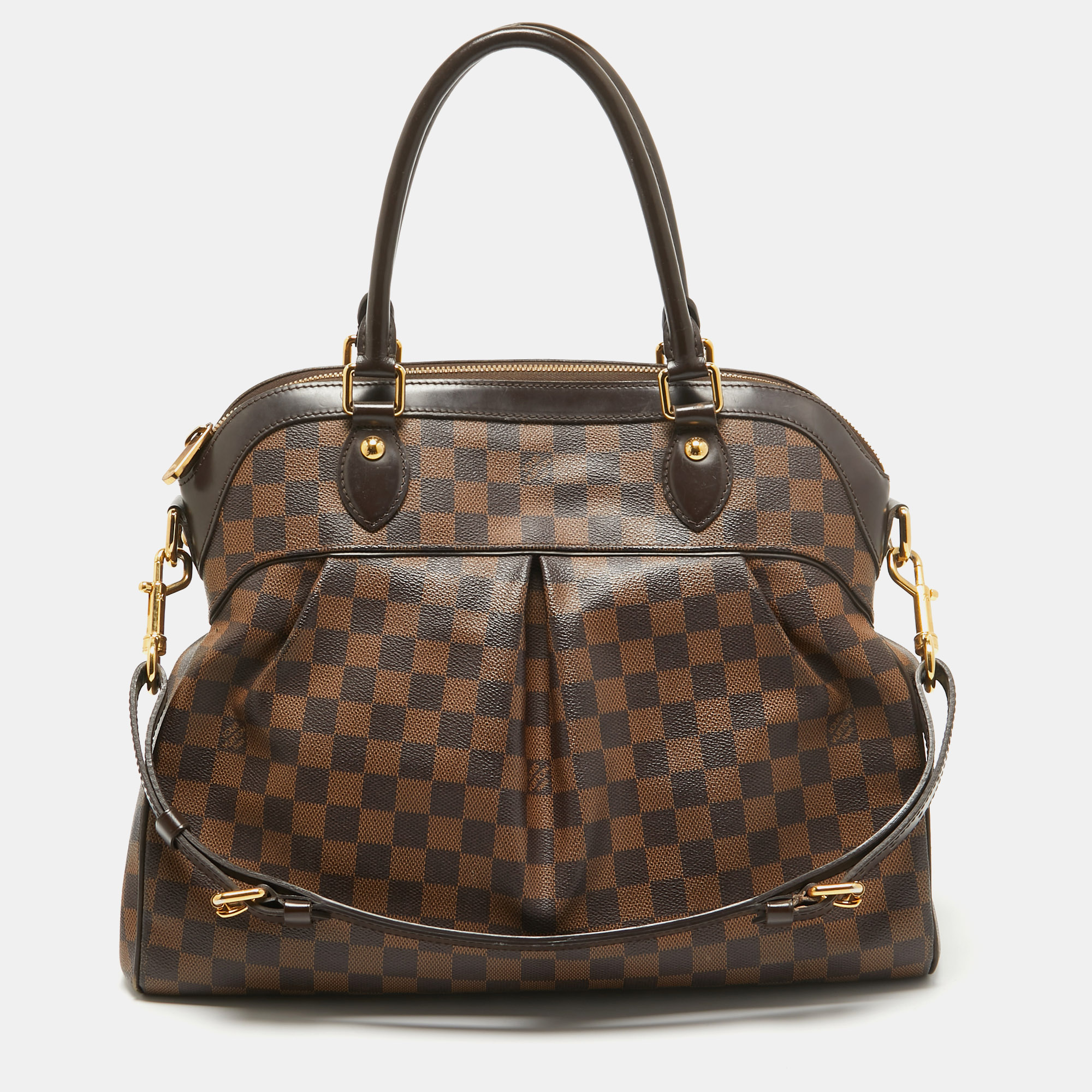 

Louis Vuitton Damier Ebene Canvas Trevi GM Bag, Brown