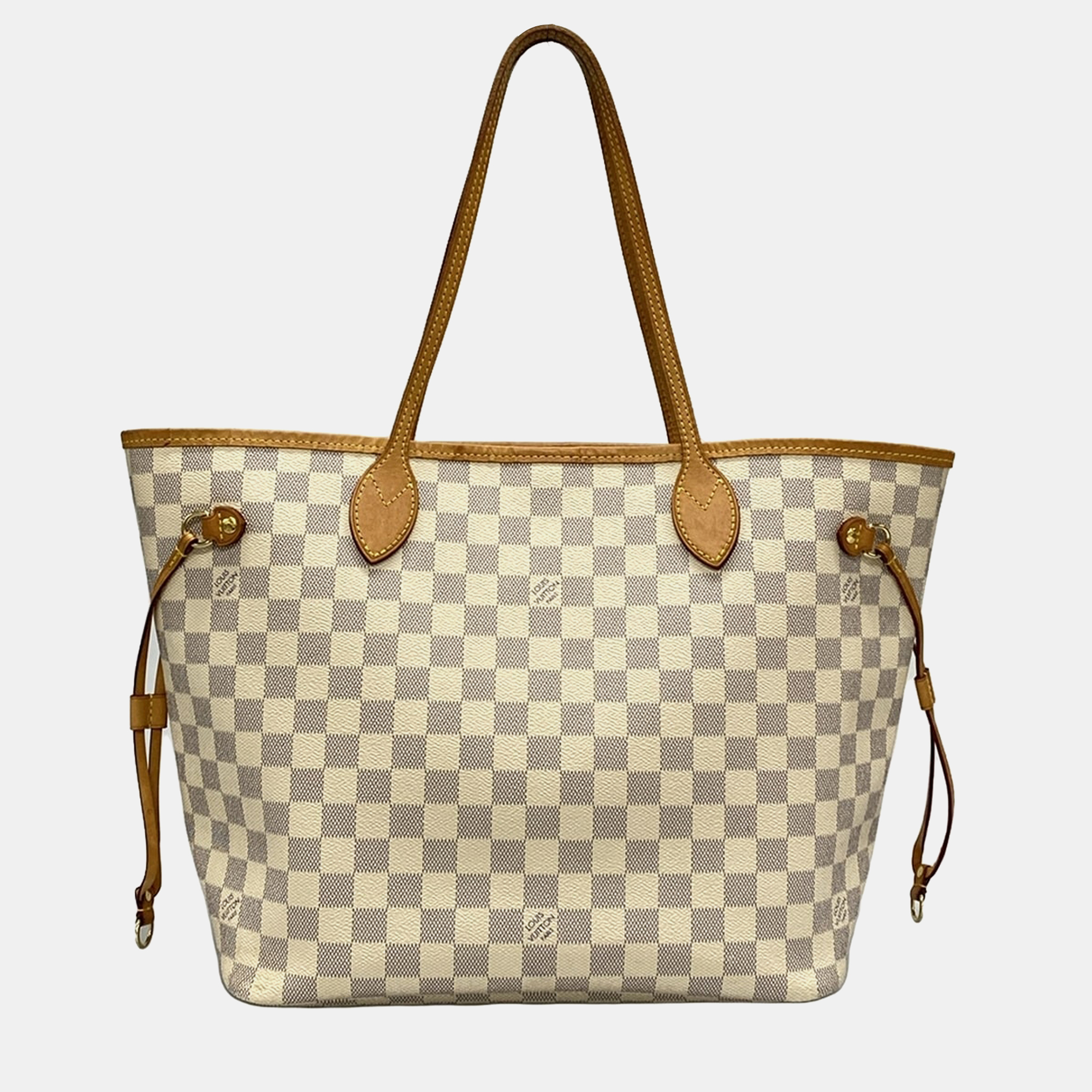 

Louis Vuitton Damier Azur Neverfull MM, Grey