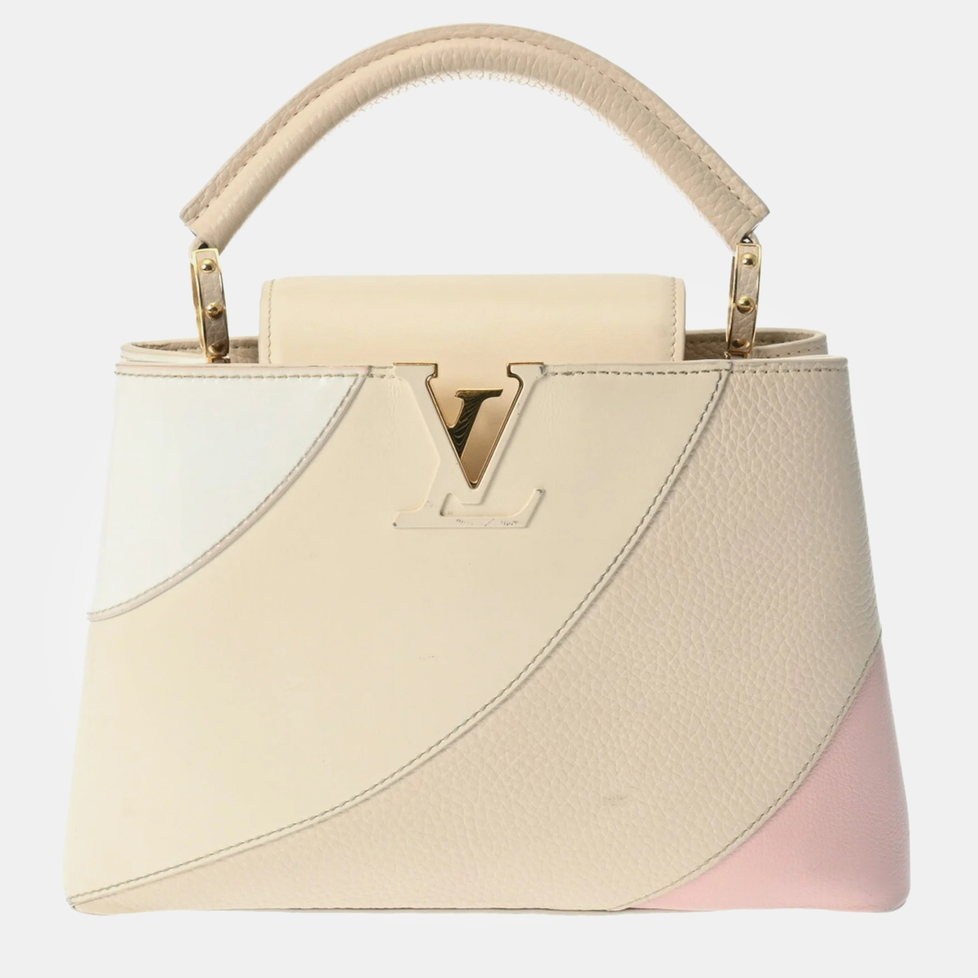

Louis Vuitton Multicolor Leather Capucines BB Top Handle Bag