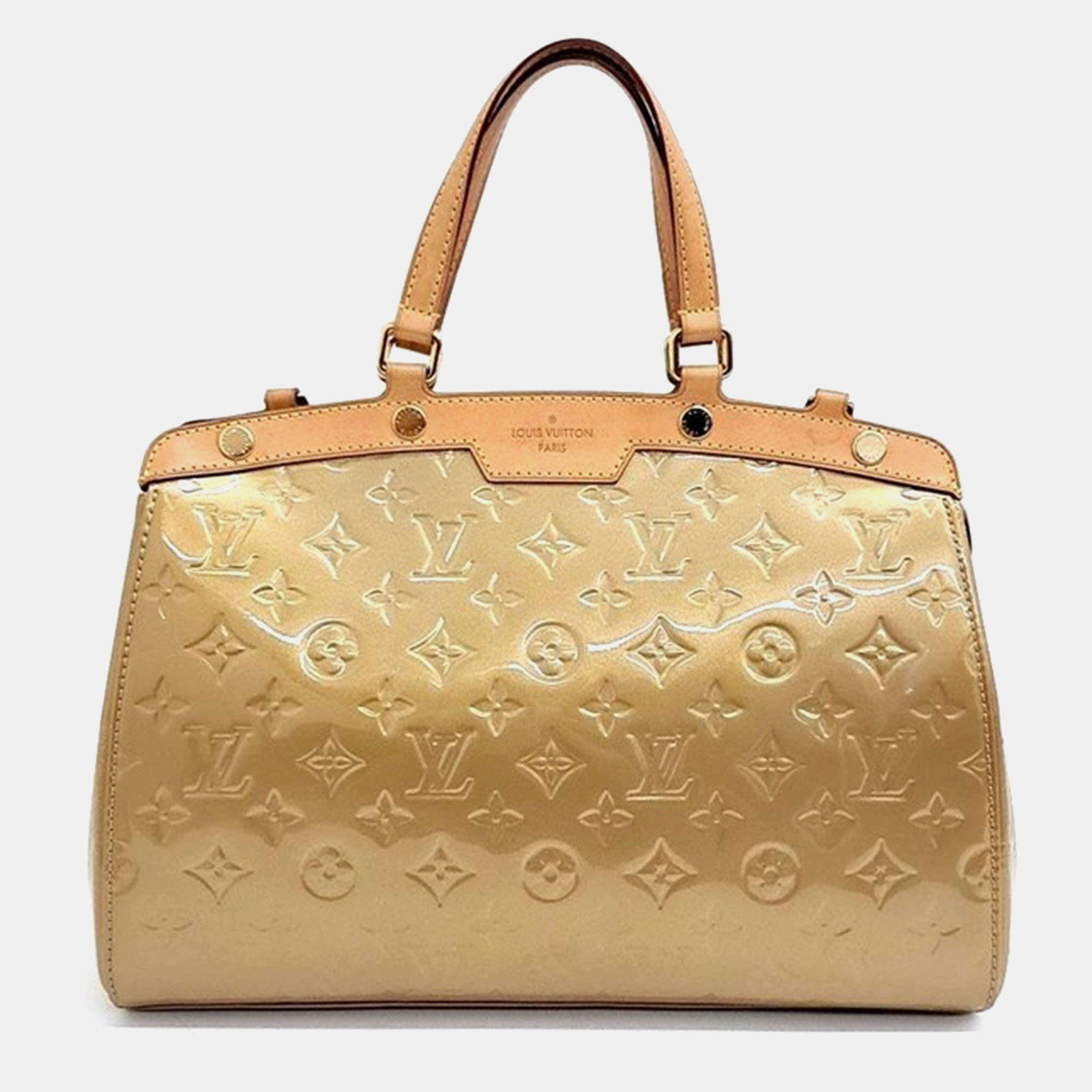 

Louis Vuitton Vernis Brea MM, Gold