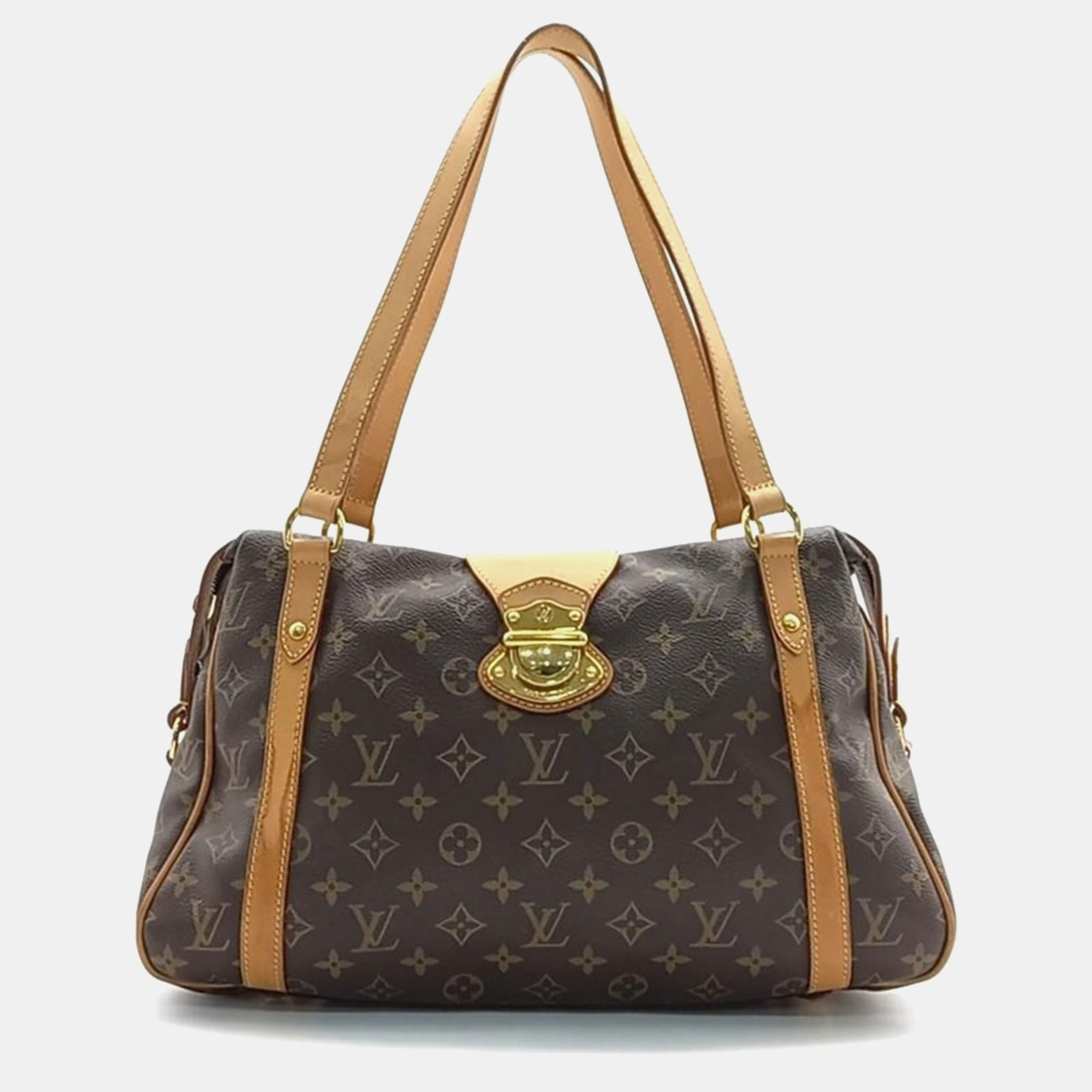 

Louis Vuitton Monogram Stresa PM Bag, Brown