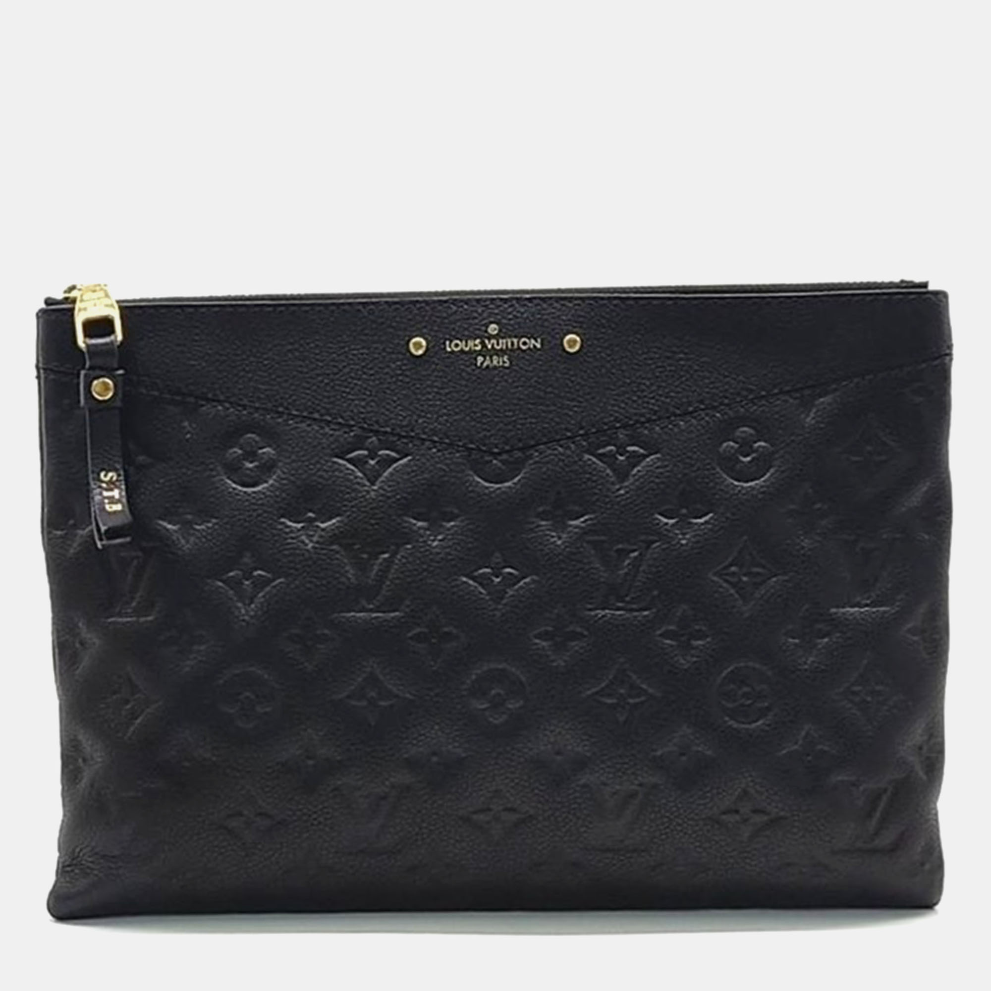 

Louis Vuitton Empreinte Daily Clutch, Black