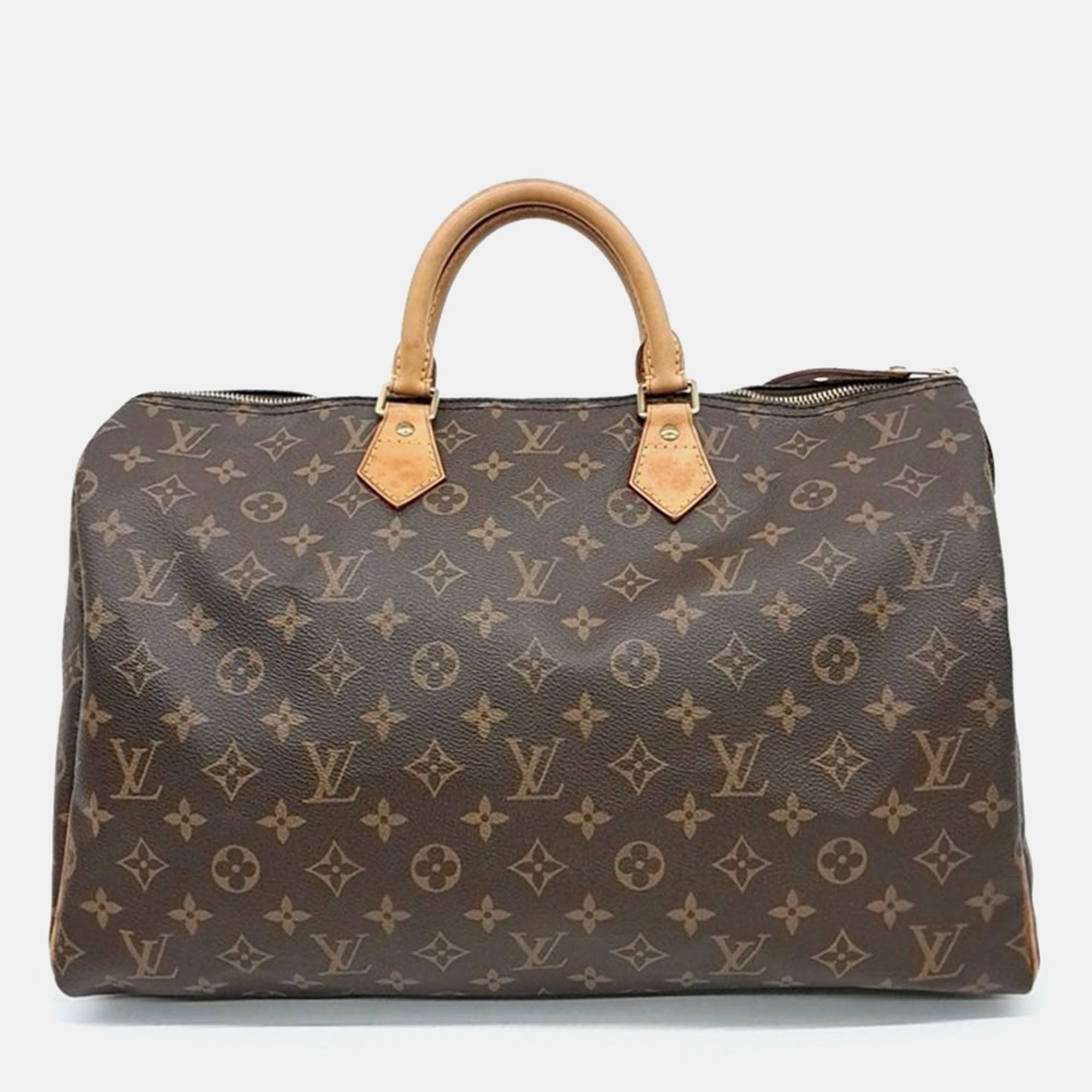 

Louis Vuitton Monogram Speedy 40 Bag, Brown