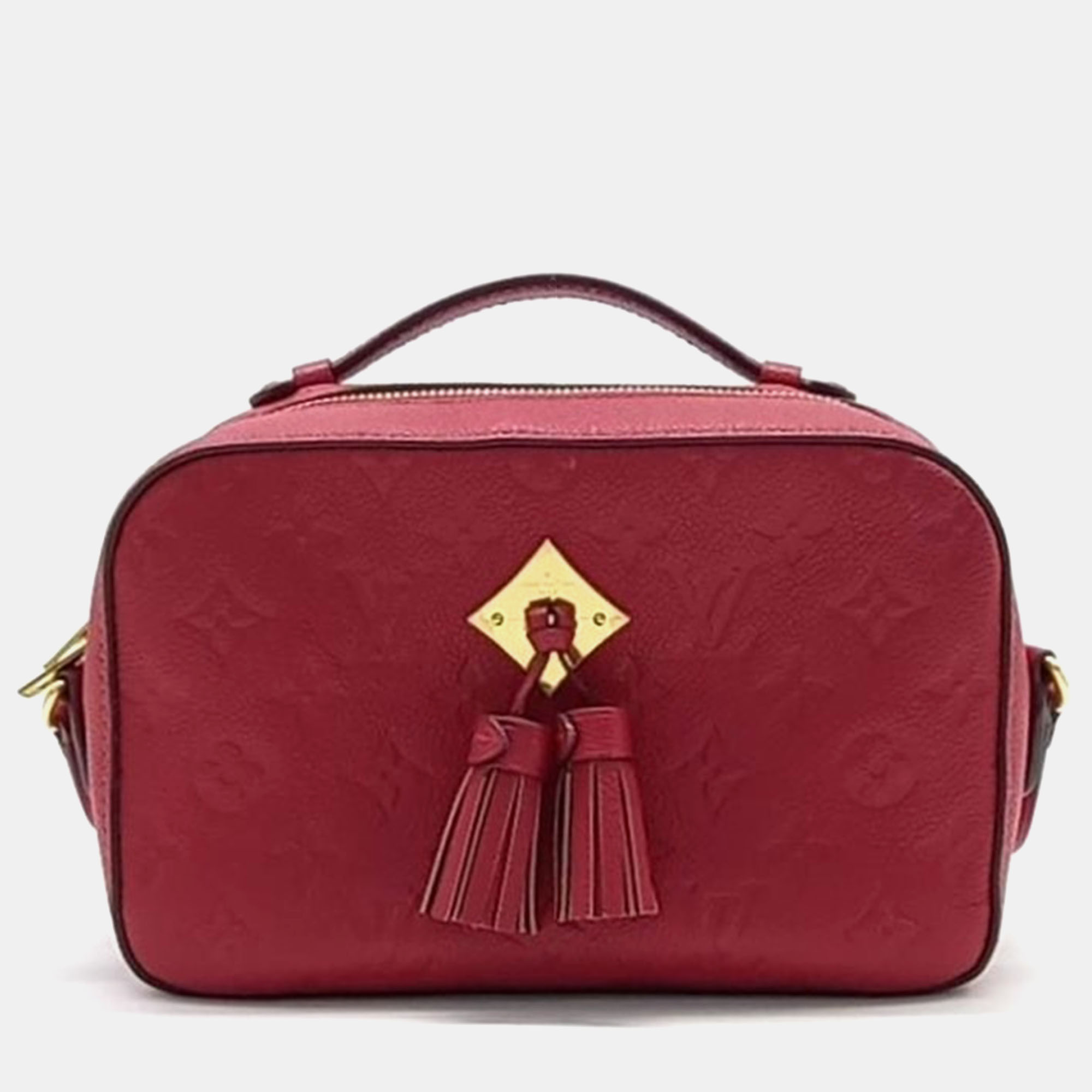

Louis Vuitton Empreinte Saintonge Bag, Red