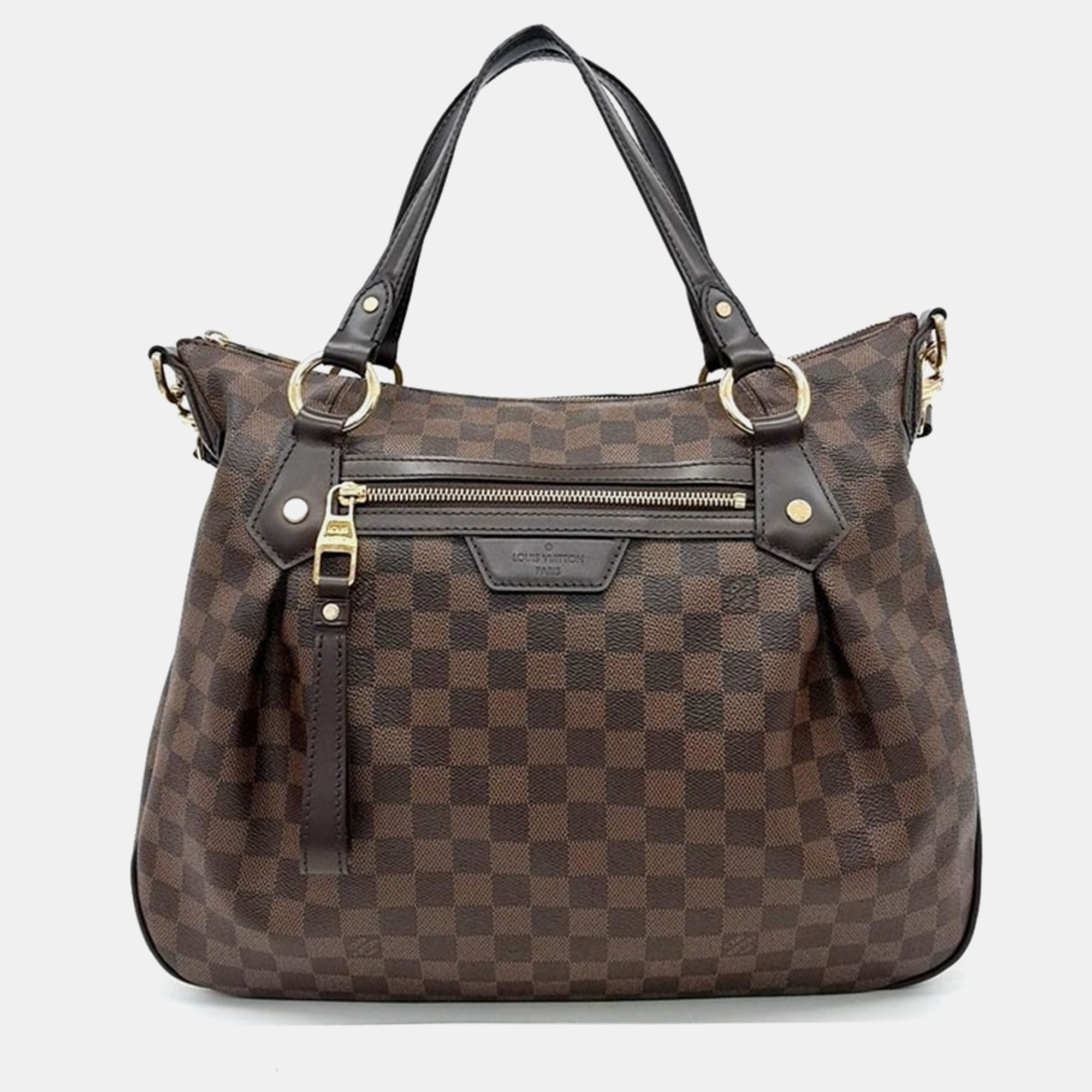 

Louis Vuitton Damier Evora MM Bag, Brown