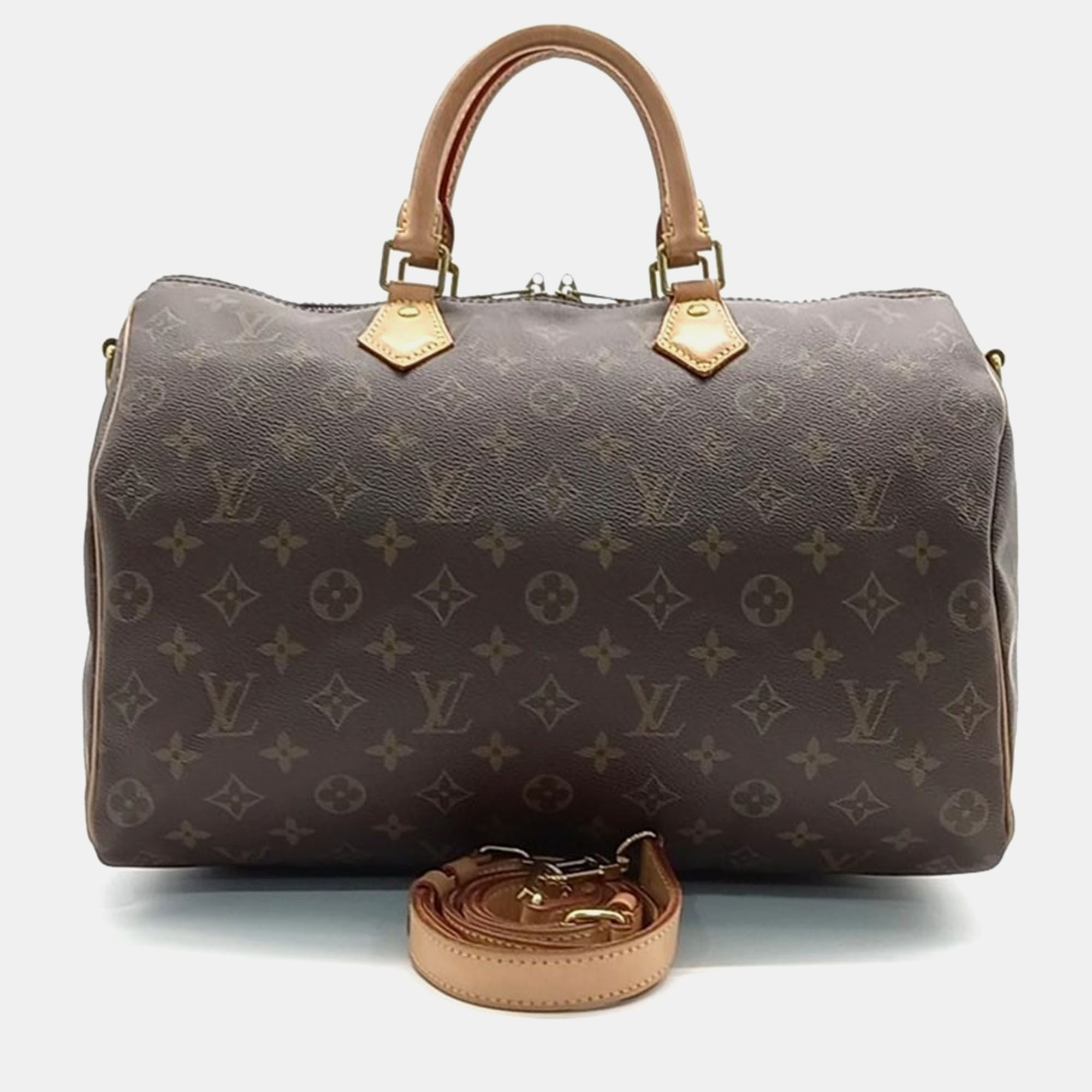 

Louis Vuitton Monogram Bandouliere Speedy 35 bag, Brown