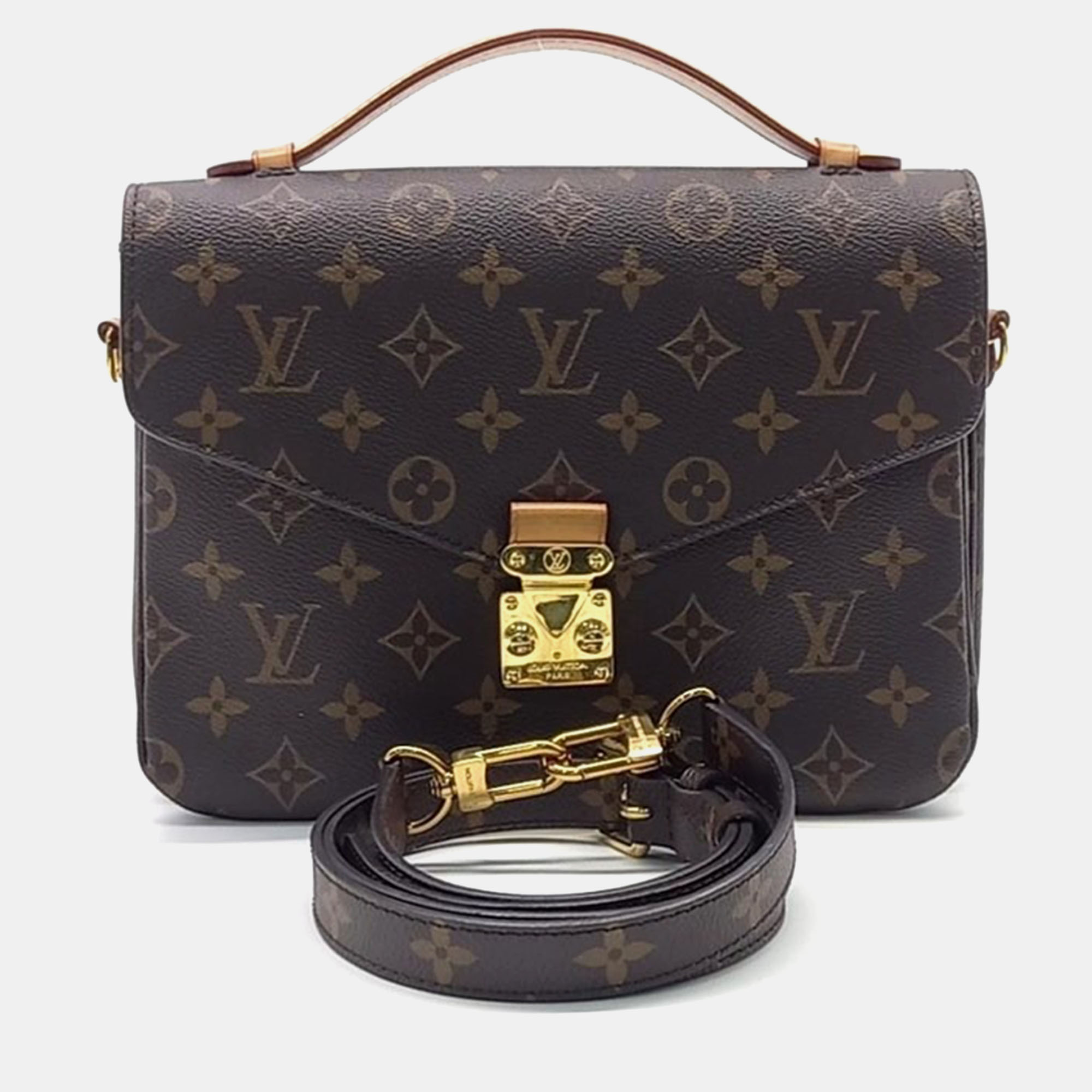 

Louis Vuitton Monogram Pochette Metis bag, Brown