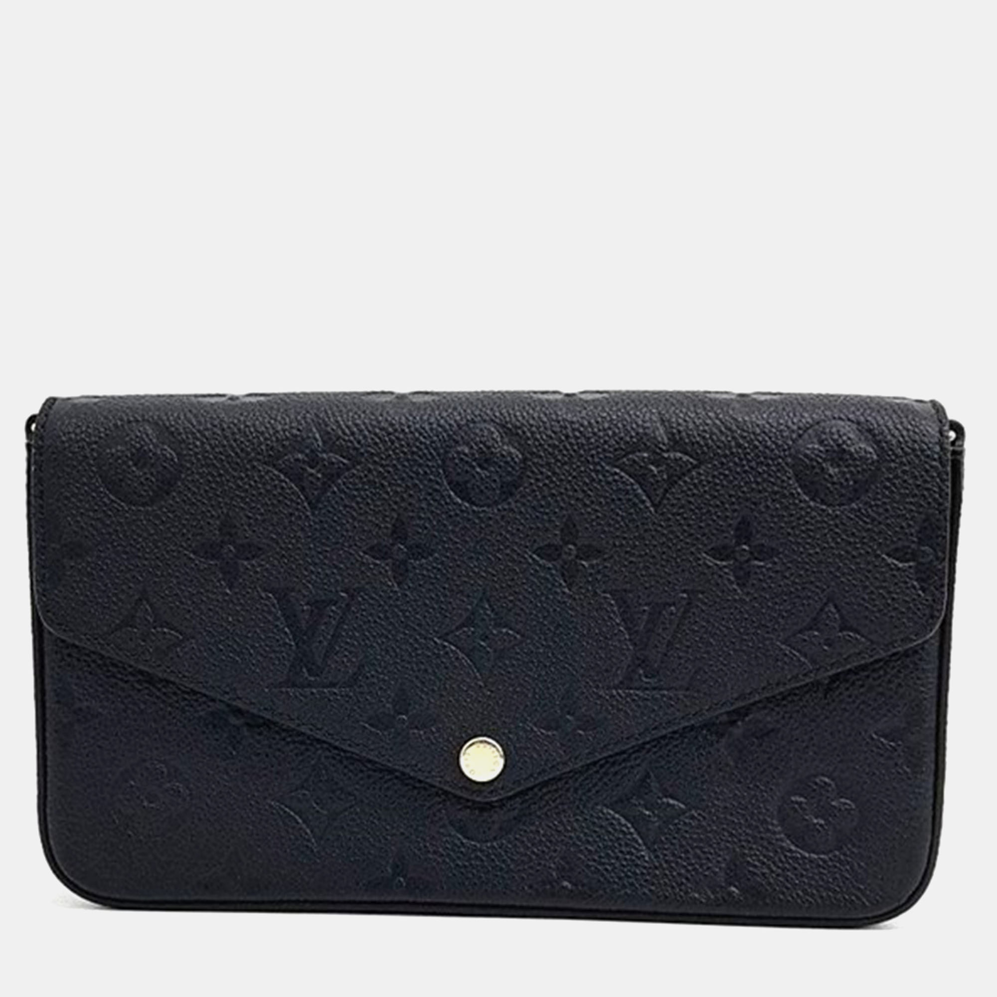 

Louis Vuitton Empreinte Pochette Felicie bag, Black