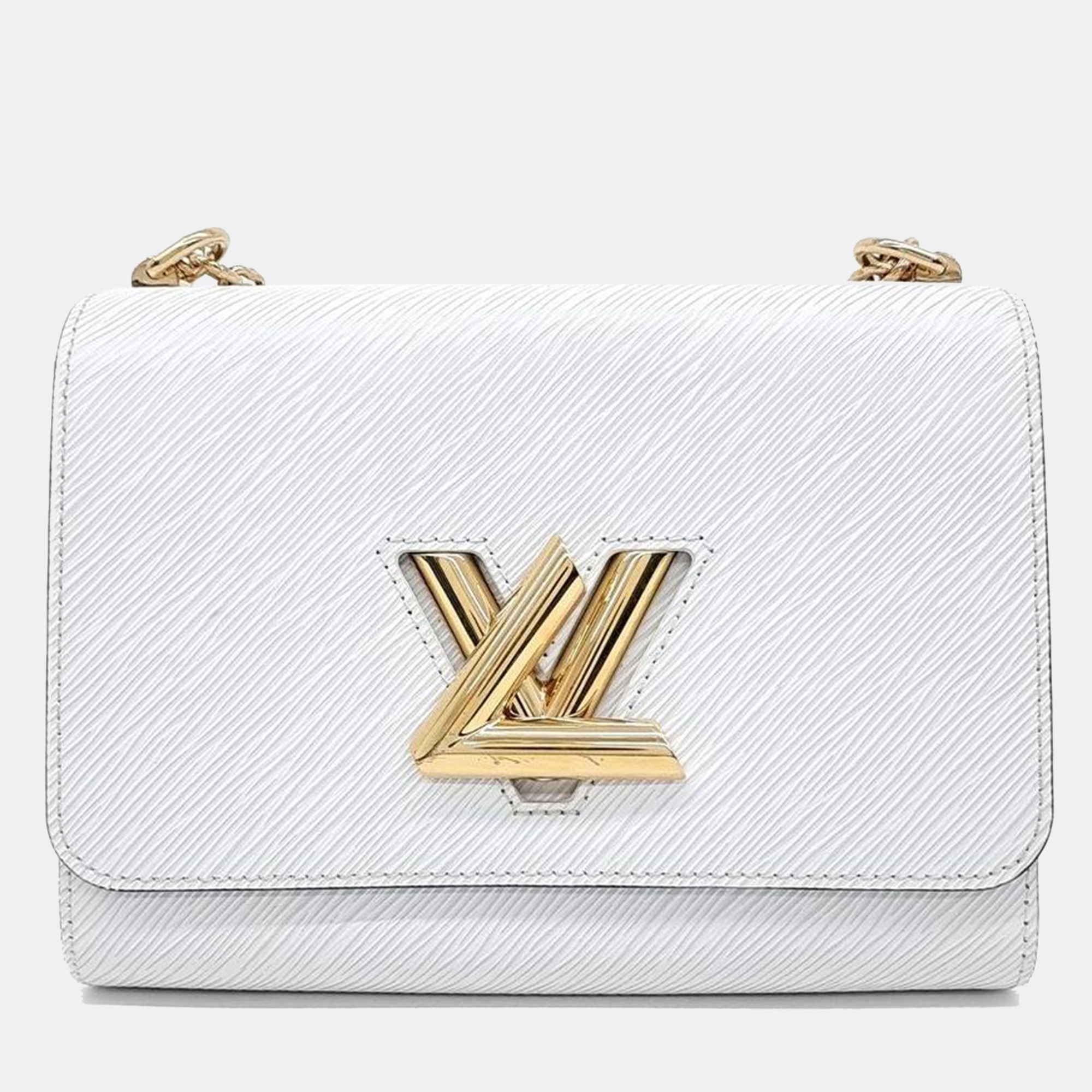 

Louis Vuitton Epi Twist MM bag, White