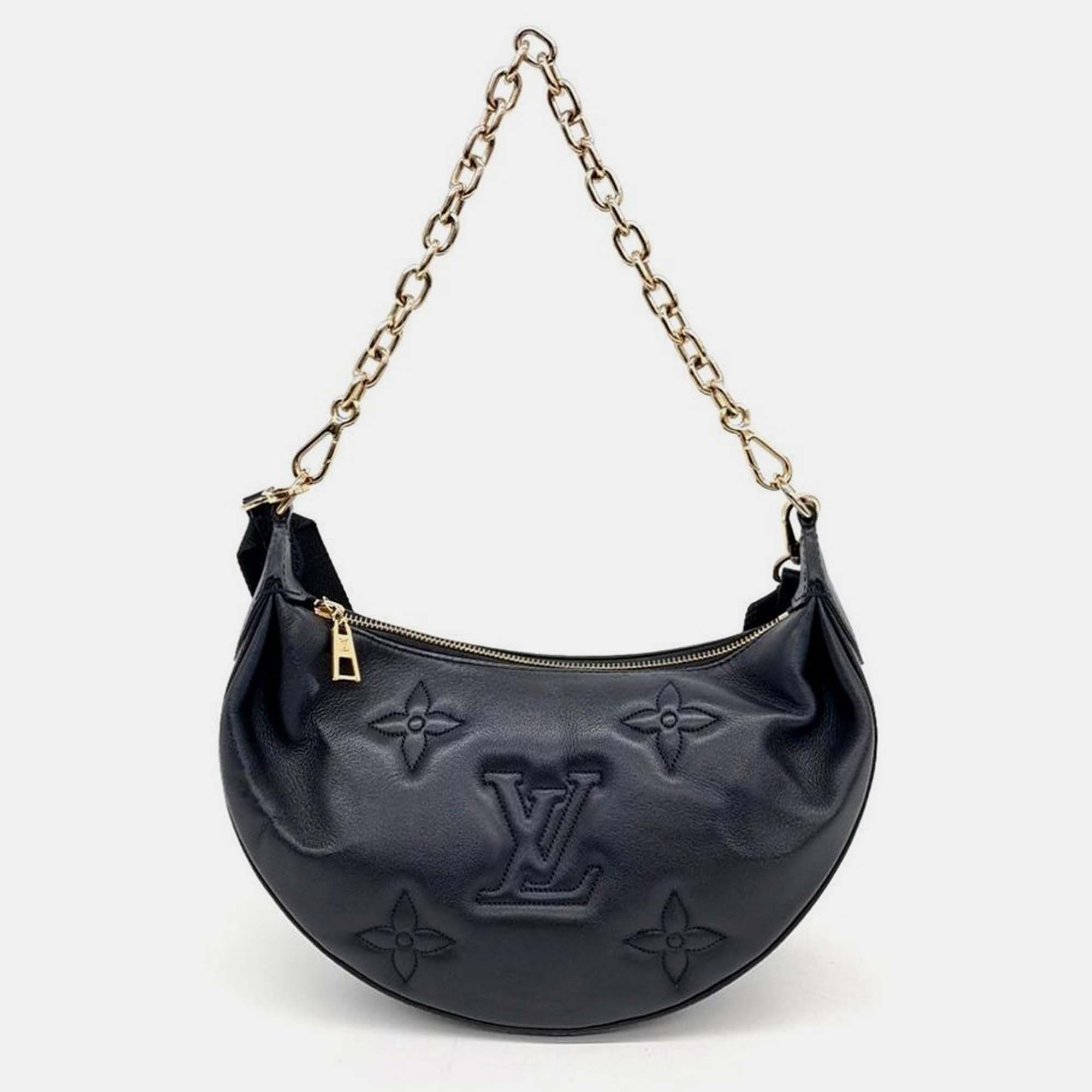 Pre-owned Louis Vuitton Over The Moon Bag In Black