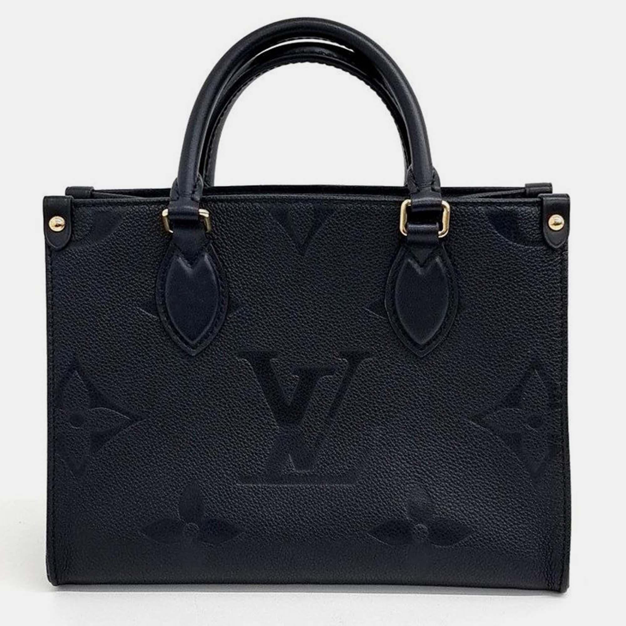 

Louis Vuitton Empreinte On The Go PM bag, Black