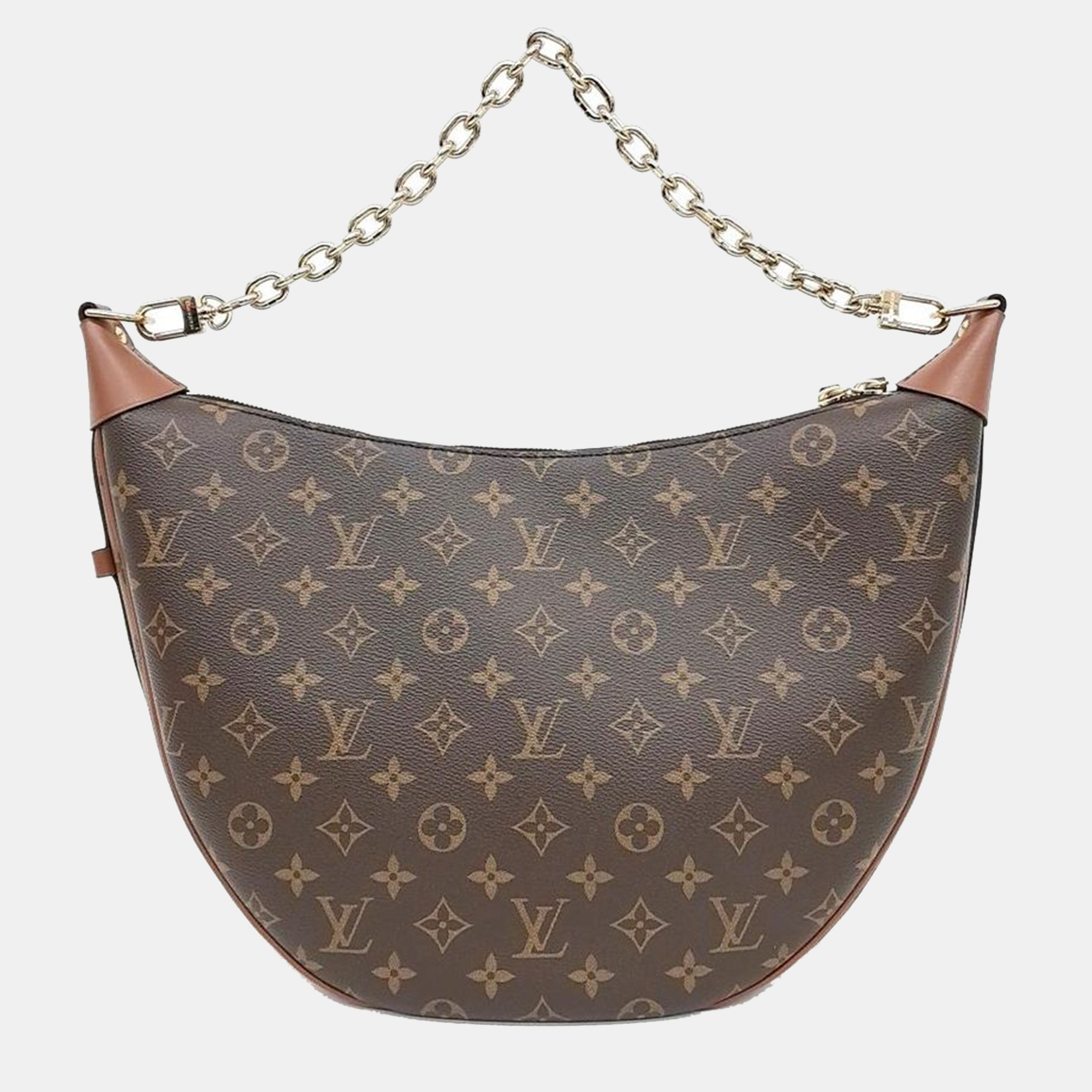 Pre-owned Louis Vuitton Loop Hobo Bag In Brown