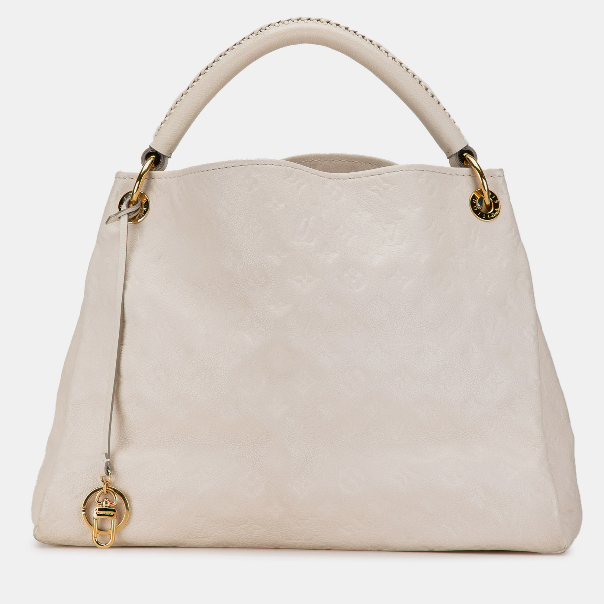 

Louis Vuitton Monogram Empreinte Artsy MM Bag, White