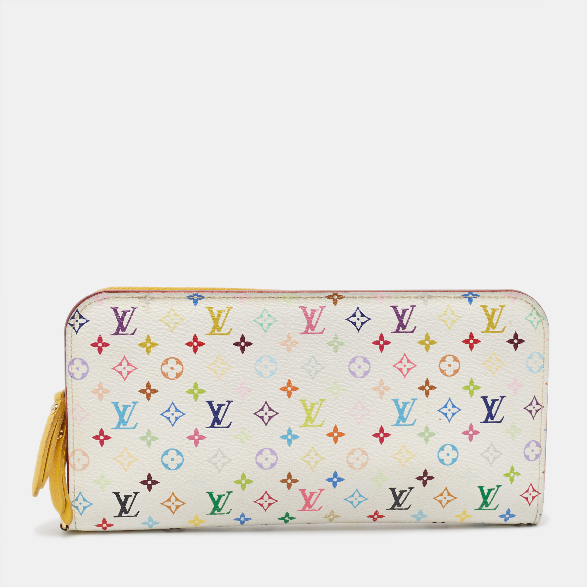 

Louis Vuitton White/Multicolor Monogram Canvas Insolite Wallet