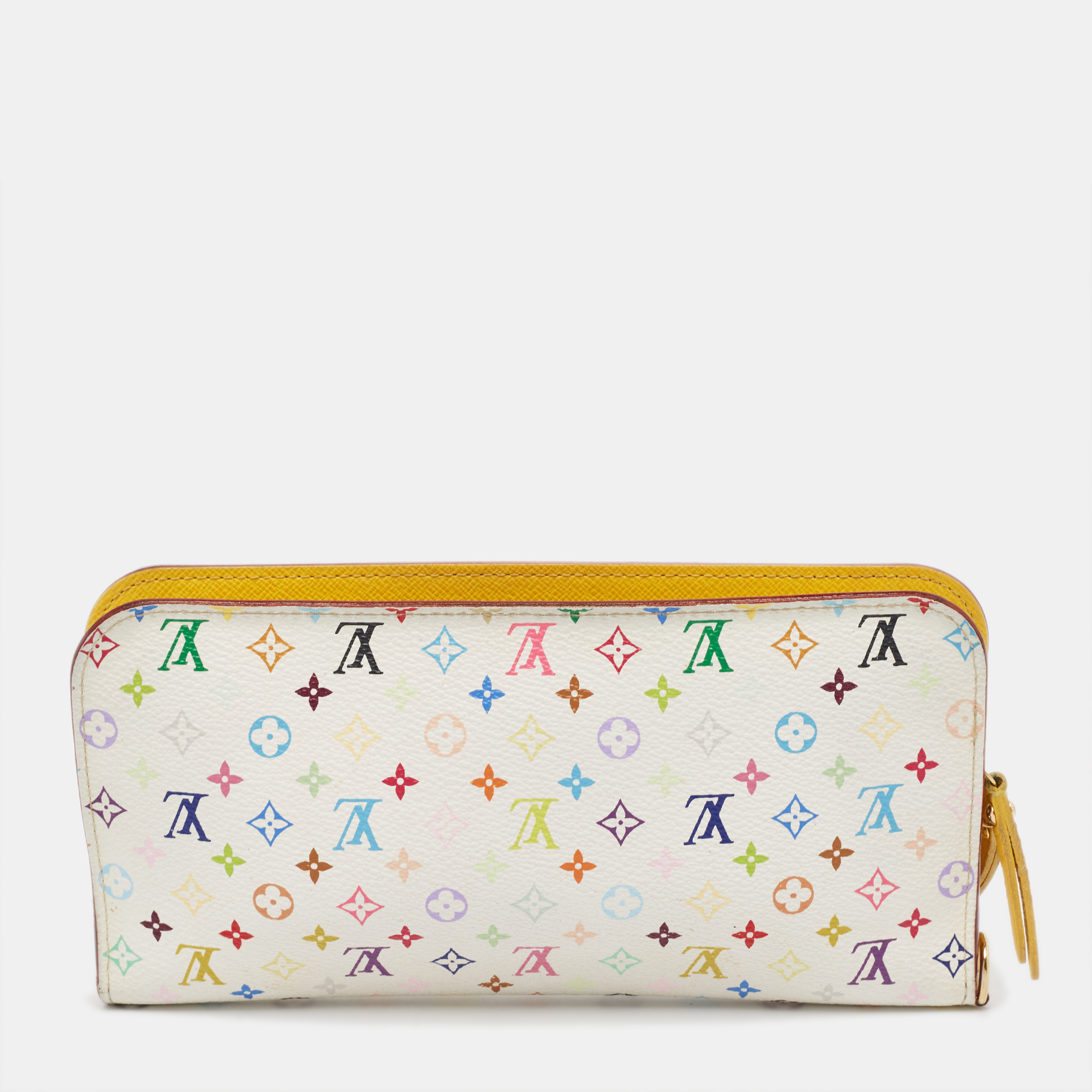 Louis Vuitton White/Multicolor Monogram Canvas Insolite Wallet 