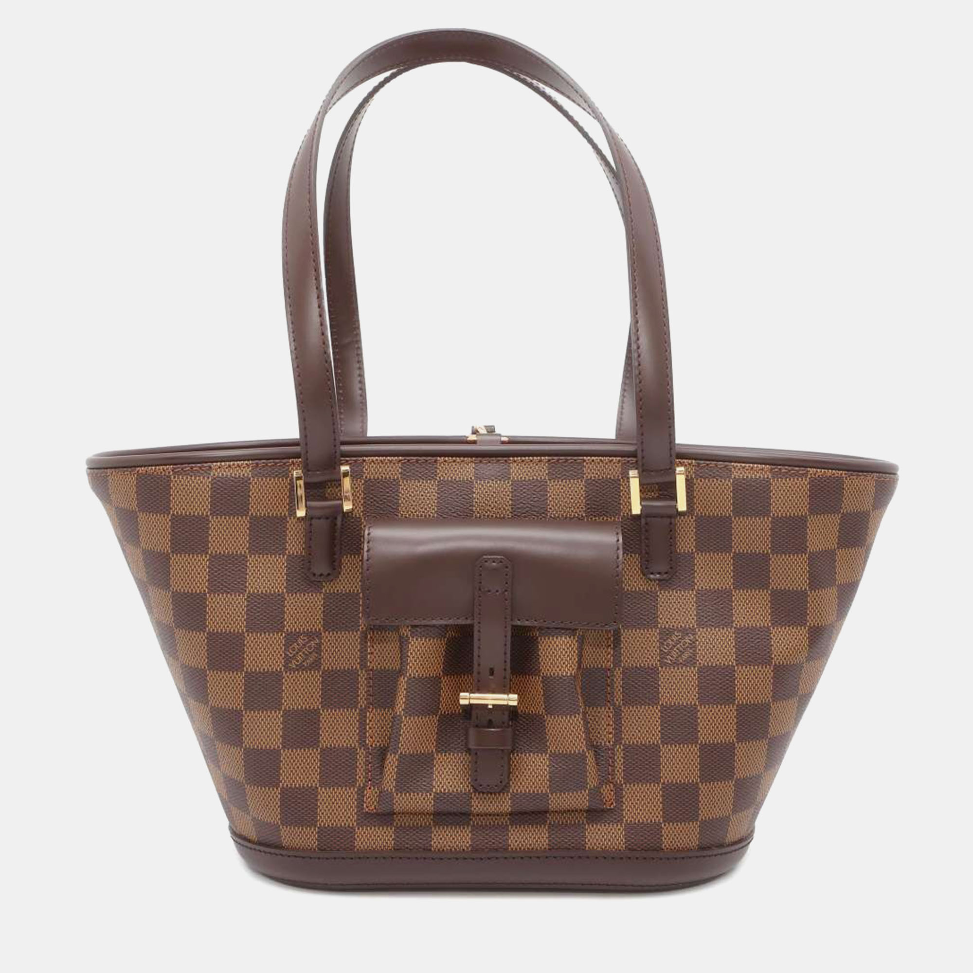 

Louis Vuitton Brown Damier Ebene Manosque PM Shoulder Bag