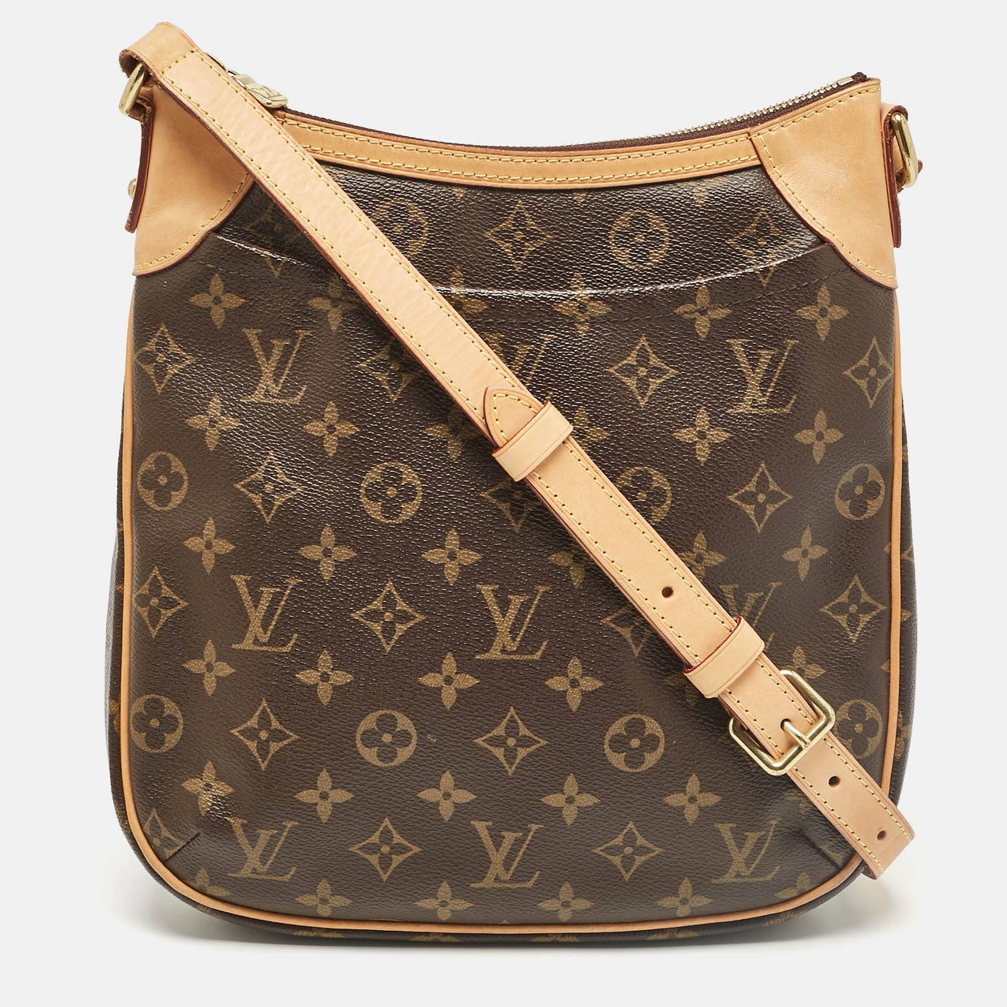 

Louis Vuitton Monogram Canvas Odeon PM Bag, Brown