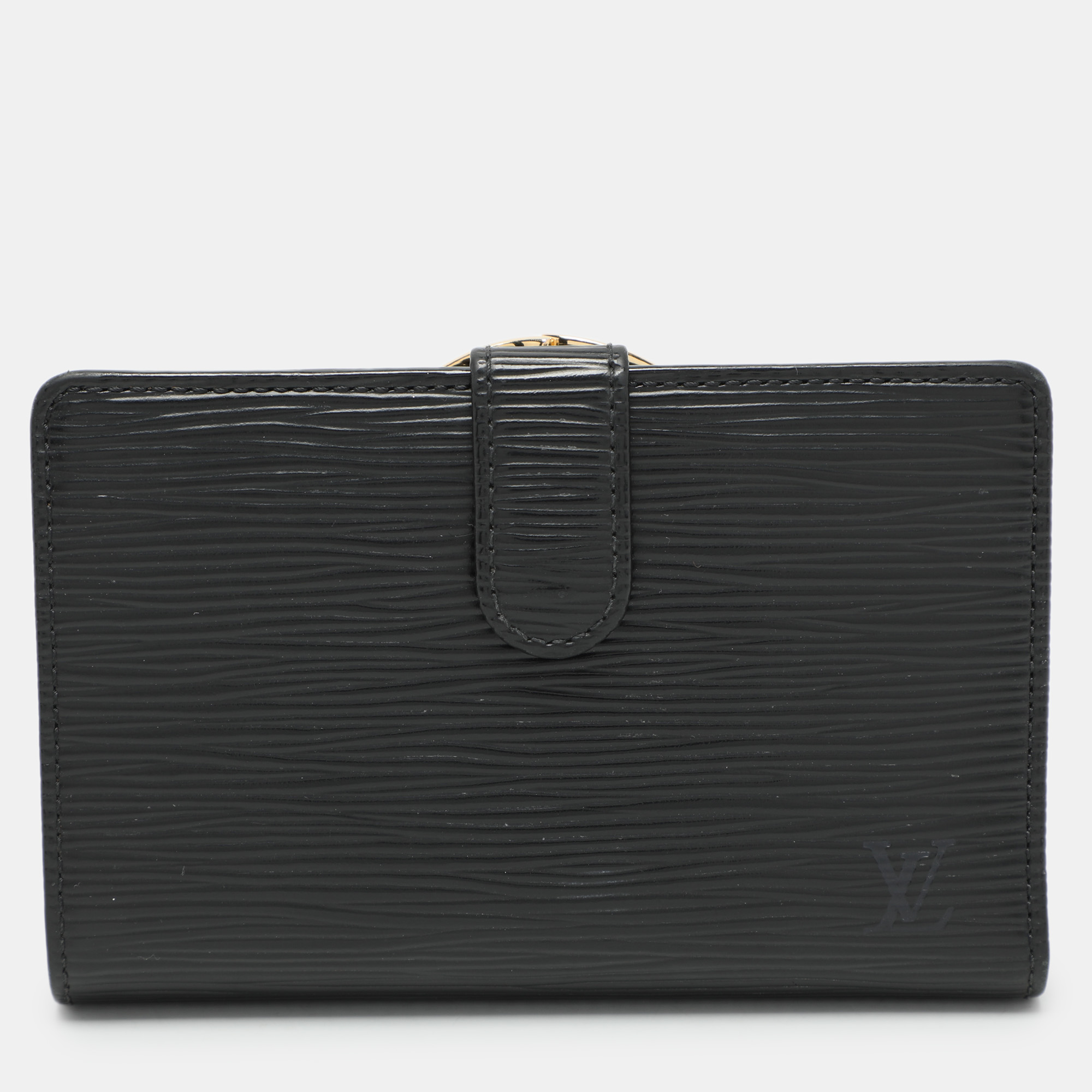 

Louis Vuitton Black Epi Leather Wallet