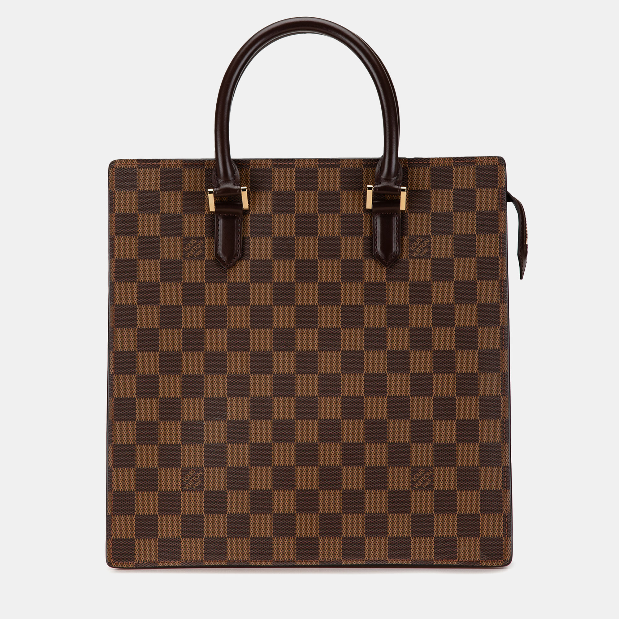 

Louis Vuitton Damier Ebene Venice Sac Plat Tote Bag, Brown