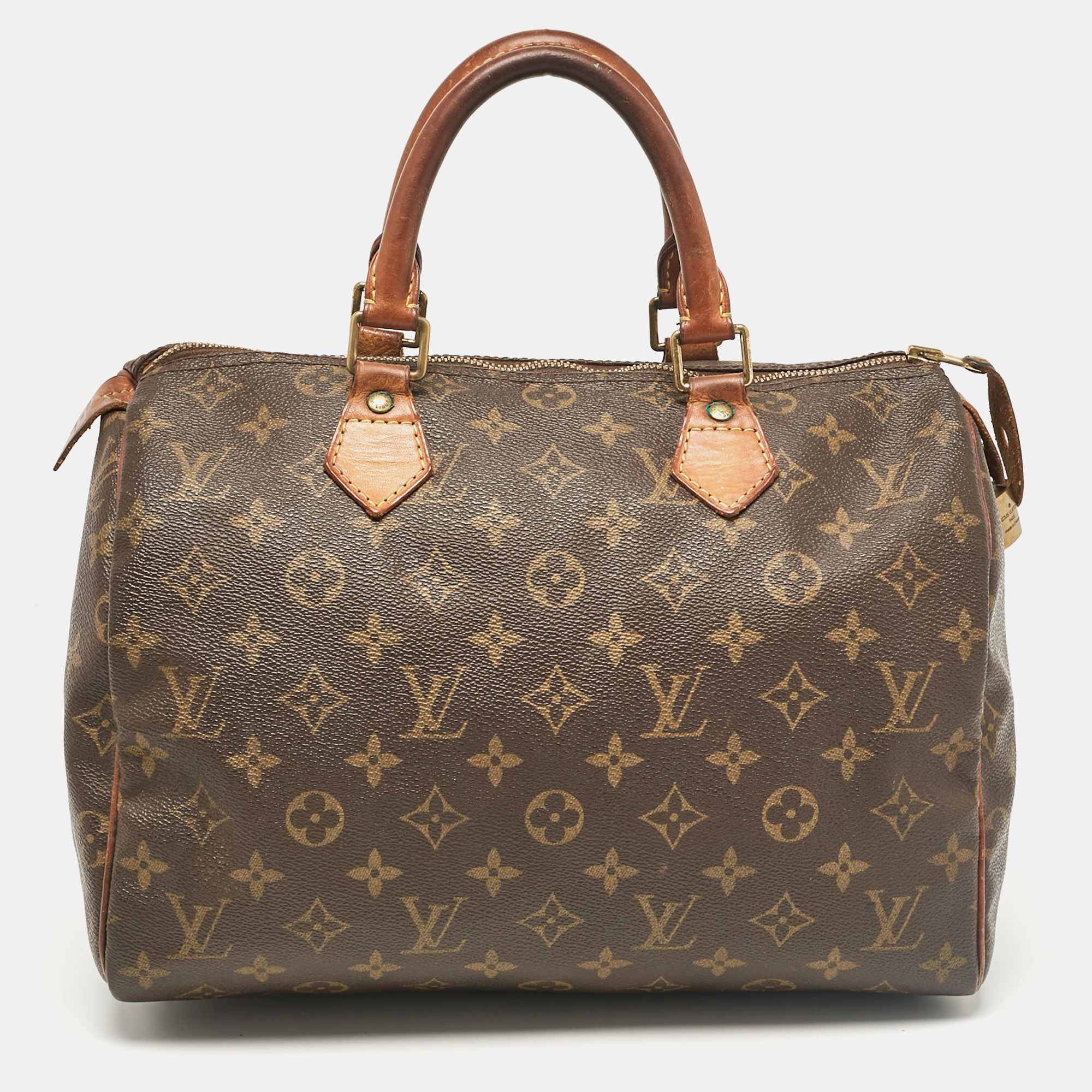 

Louis Vuitton Monogram Canvas Speedy 30 Bag, Brown