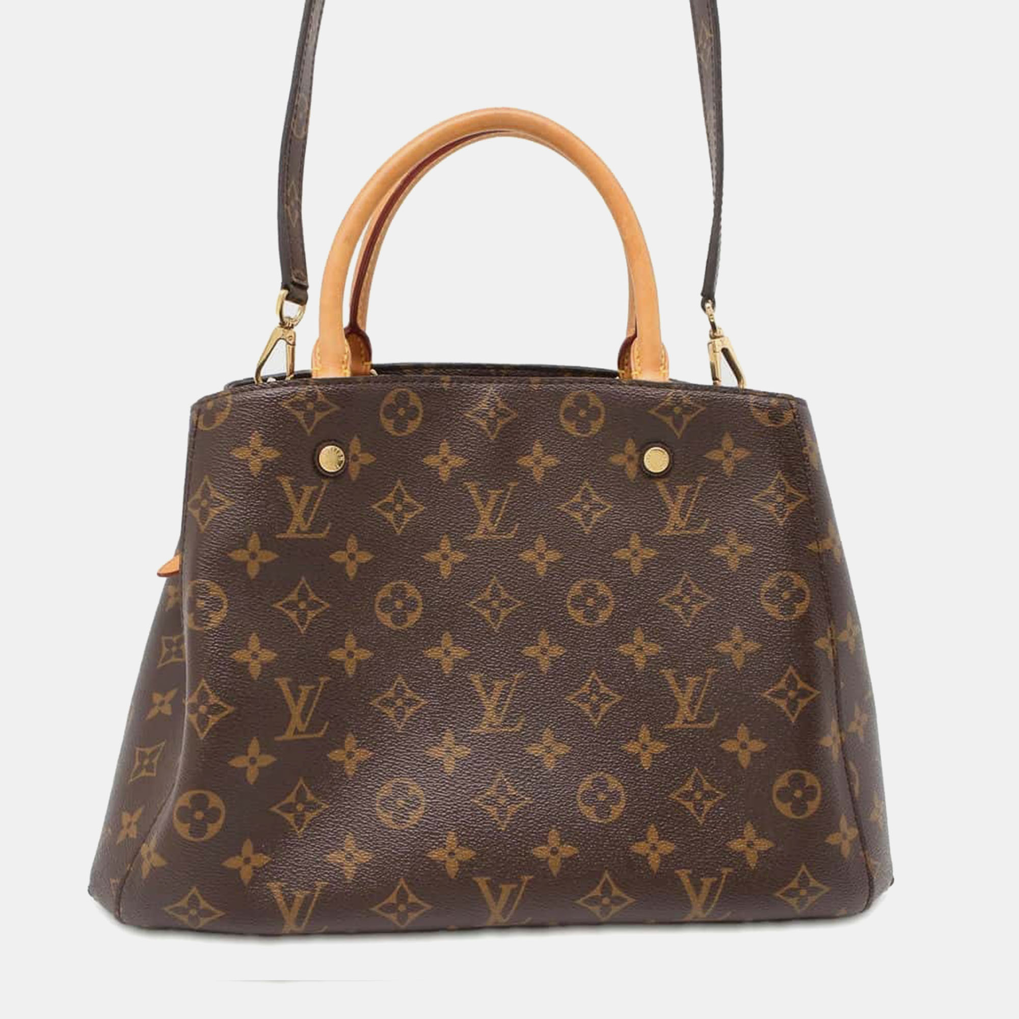 

Louis Vuitton Montaigne Bordeaux Monogram Bag, Brown