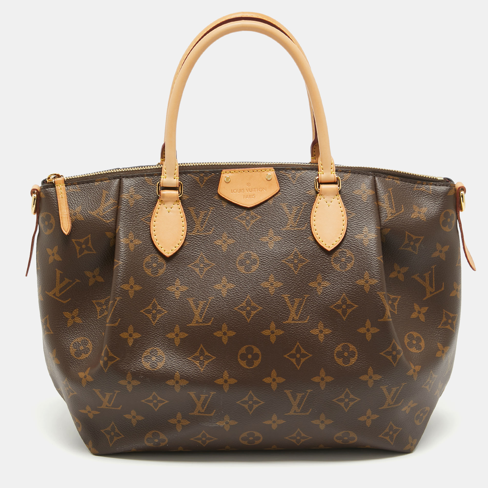 

Louis Vuitton Monogram Canvas Turenne MM Bag, Brown