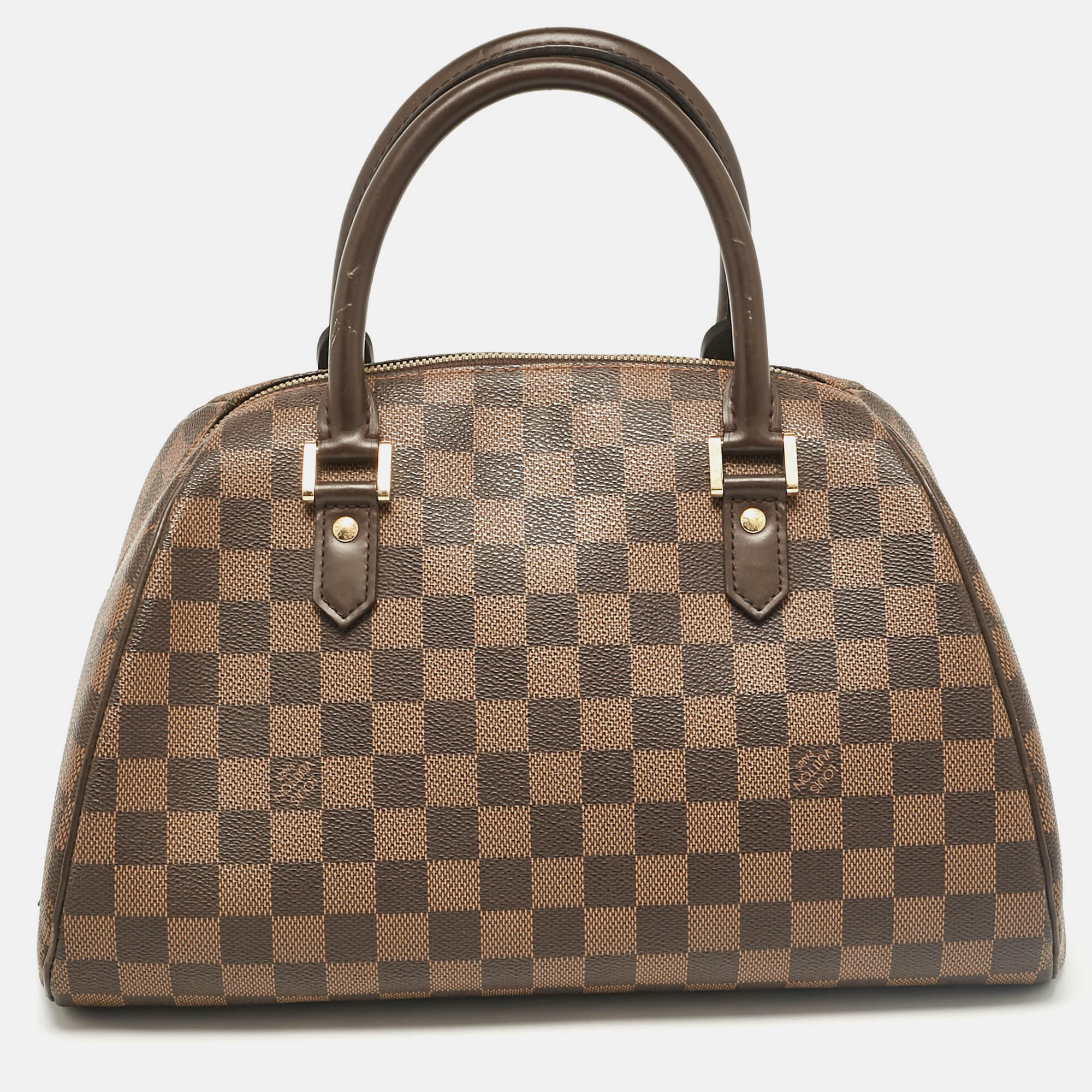 

Louis Vuitton Damier Ebene Canvas Ribera MM Bag, Brown