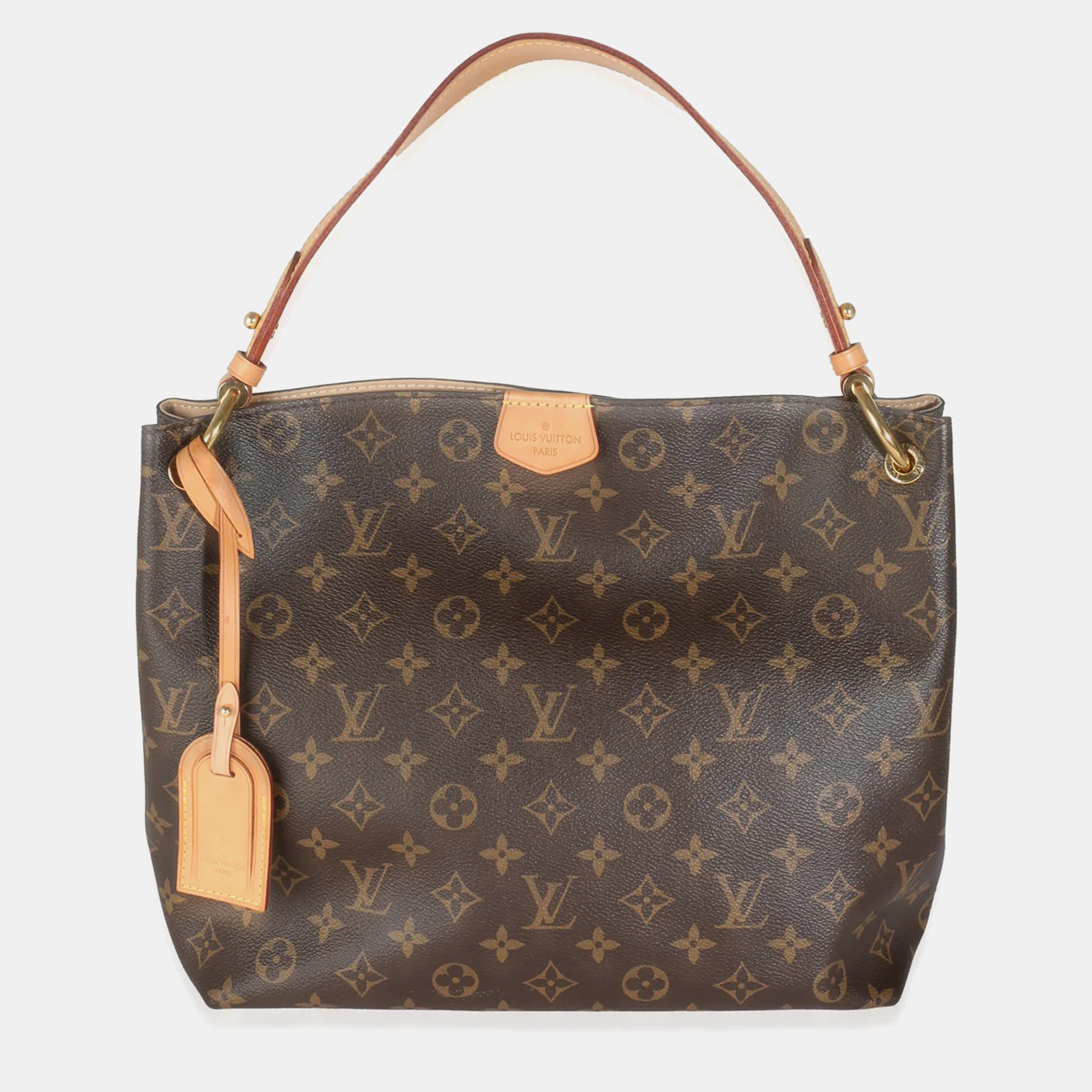 

Louis Vuitton Monogram Canvas Graceful PM Bag, Brown