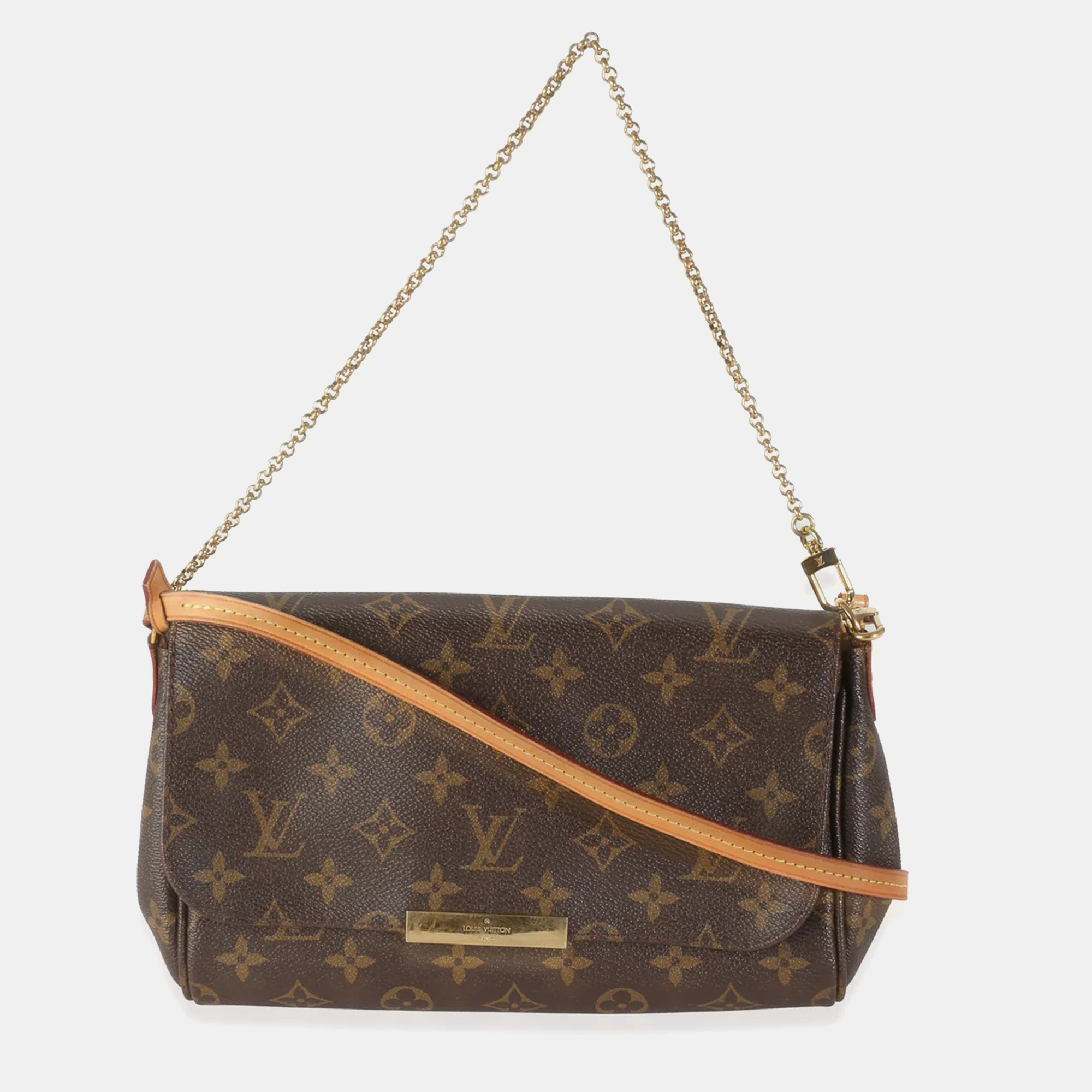 

Louis Vuitton Monogram Canvas Favorite MM Bag, Brown