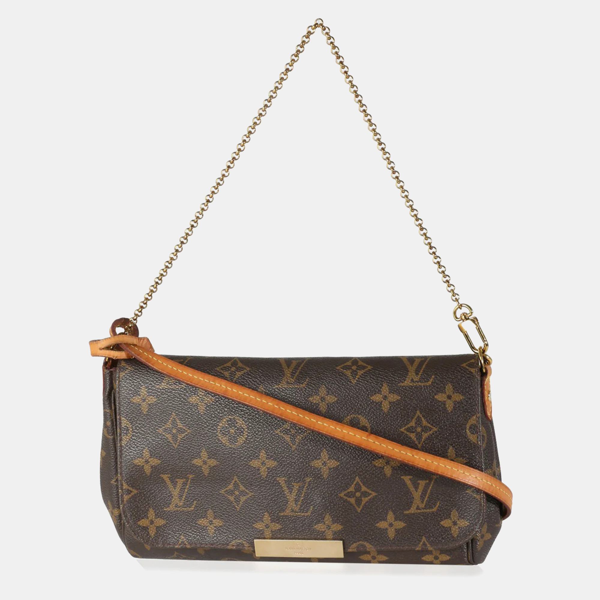 

Louis Vuitton Monogram Canvas Favorite MM Bag, Brown