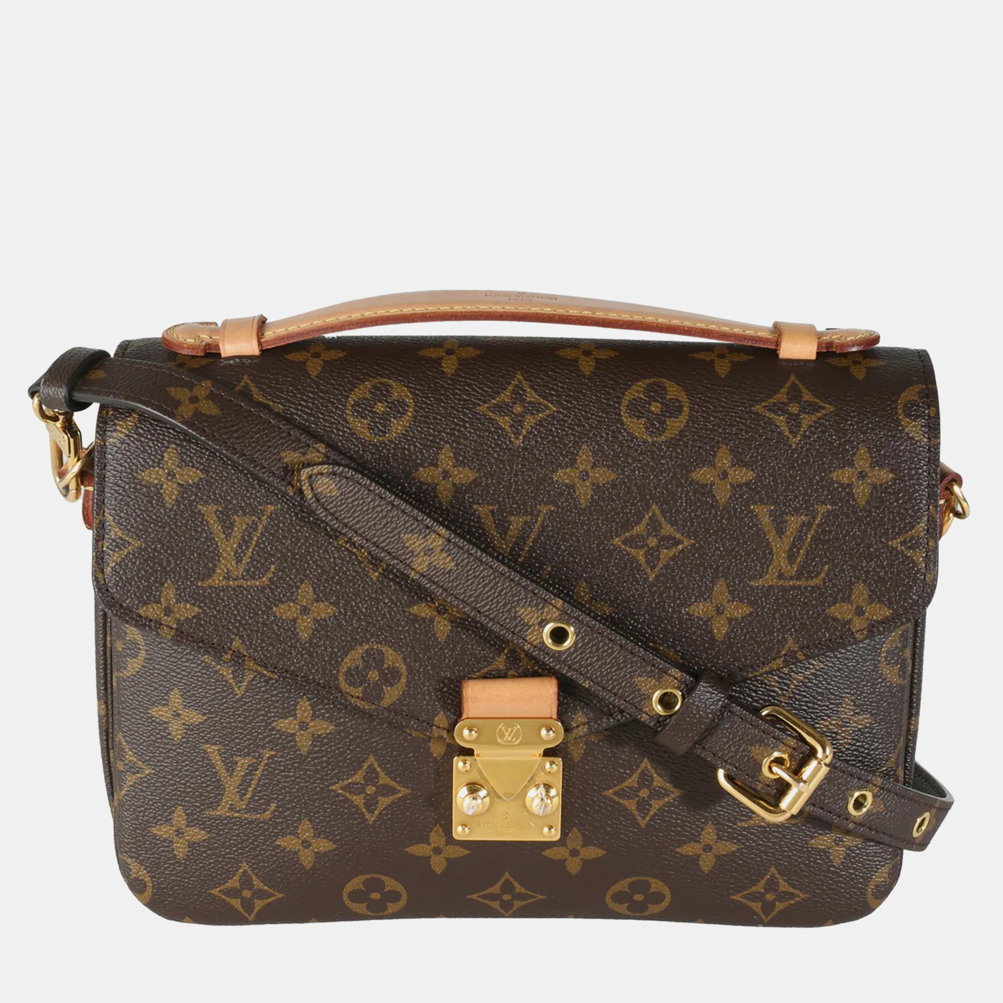 

Louis Vuitton Monogram Canvas Pochette Metis Bag, Brown