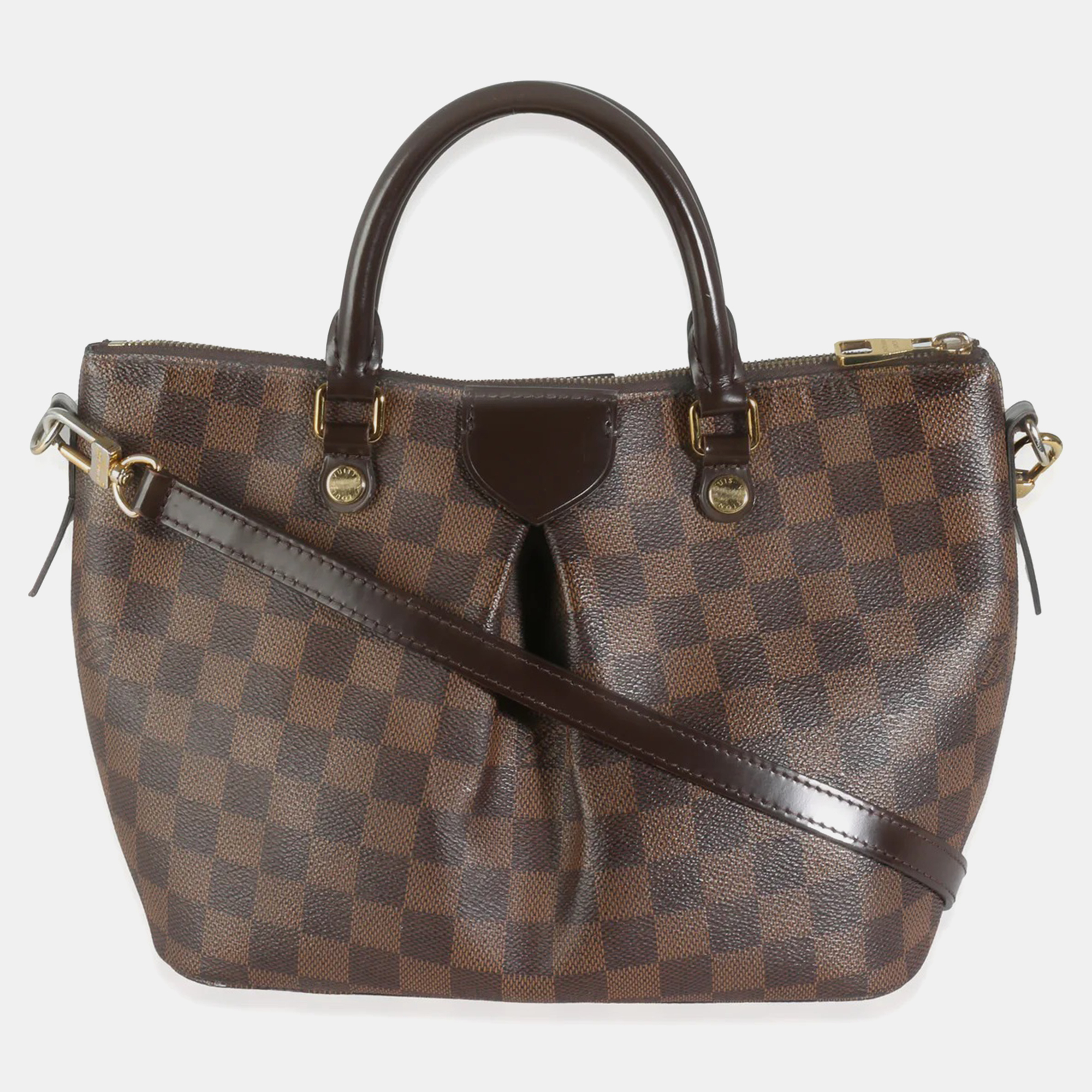 

Louis Vuitton Damier Ebene Canvas Siena PM Bag, Brown