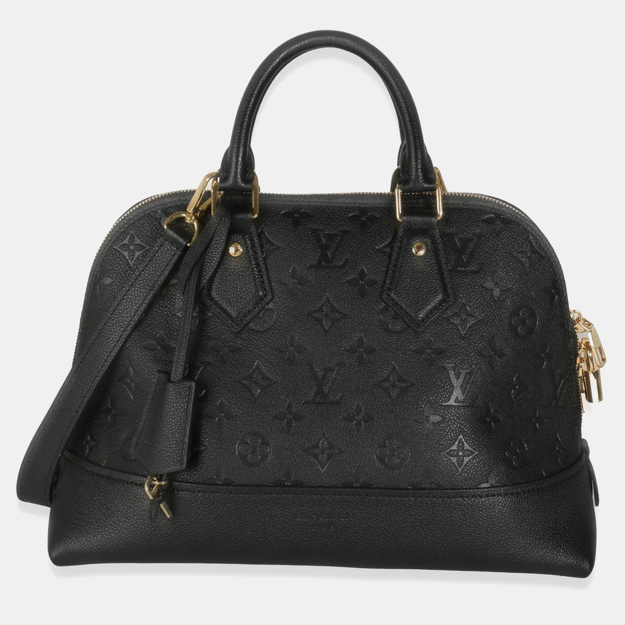 

Louis Vuitton Black Monogram Empreinte Neo Alma PM Bag