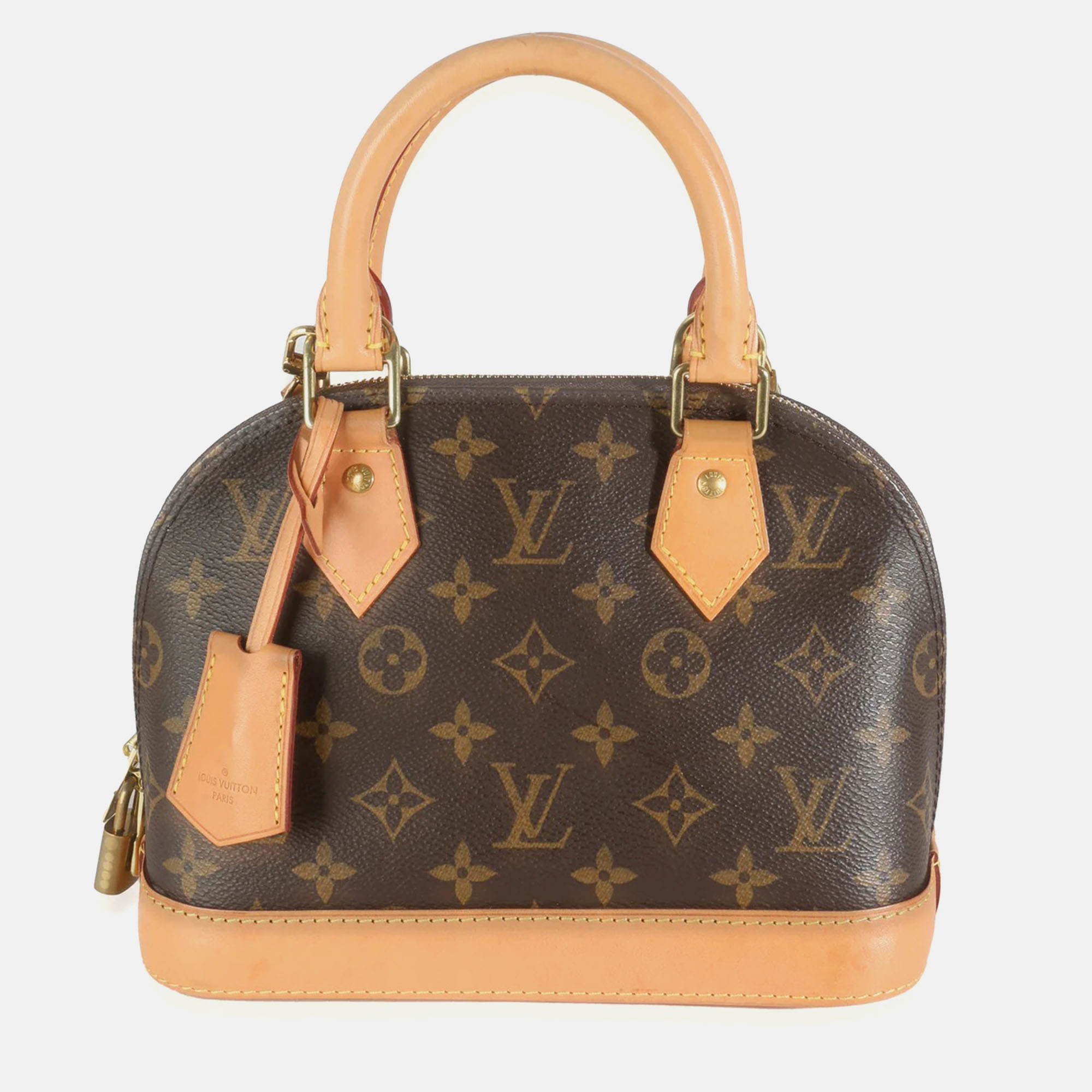 

Louis Vuitton Monogram Canvas Alma BB Bag, Brown