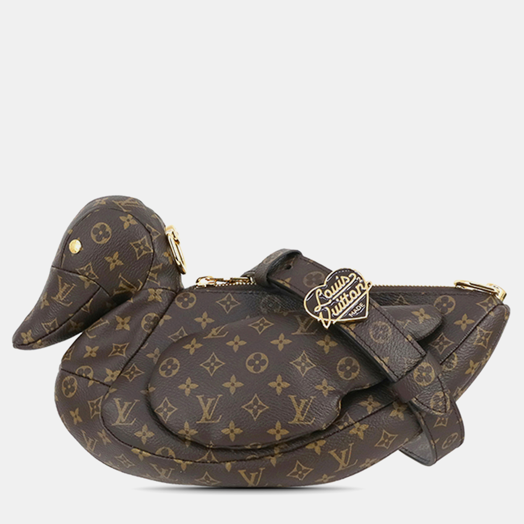 

Louis Vuitton Nigo Monogram Duck Bag, Brown