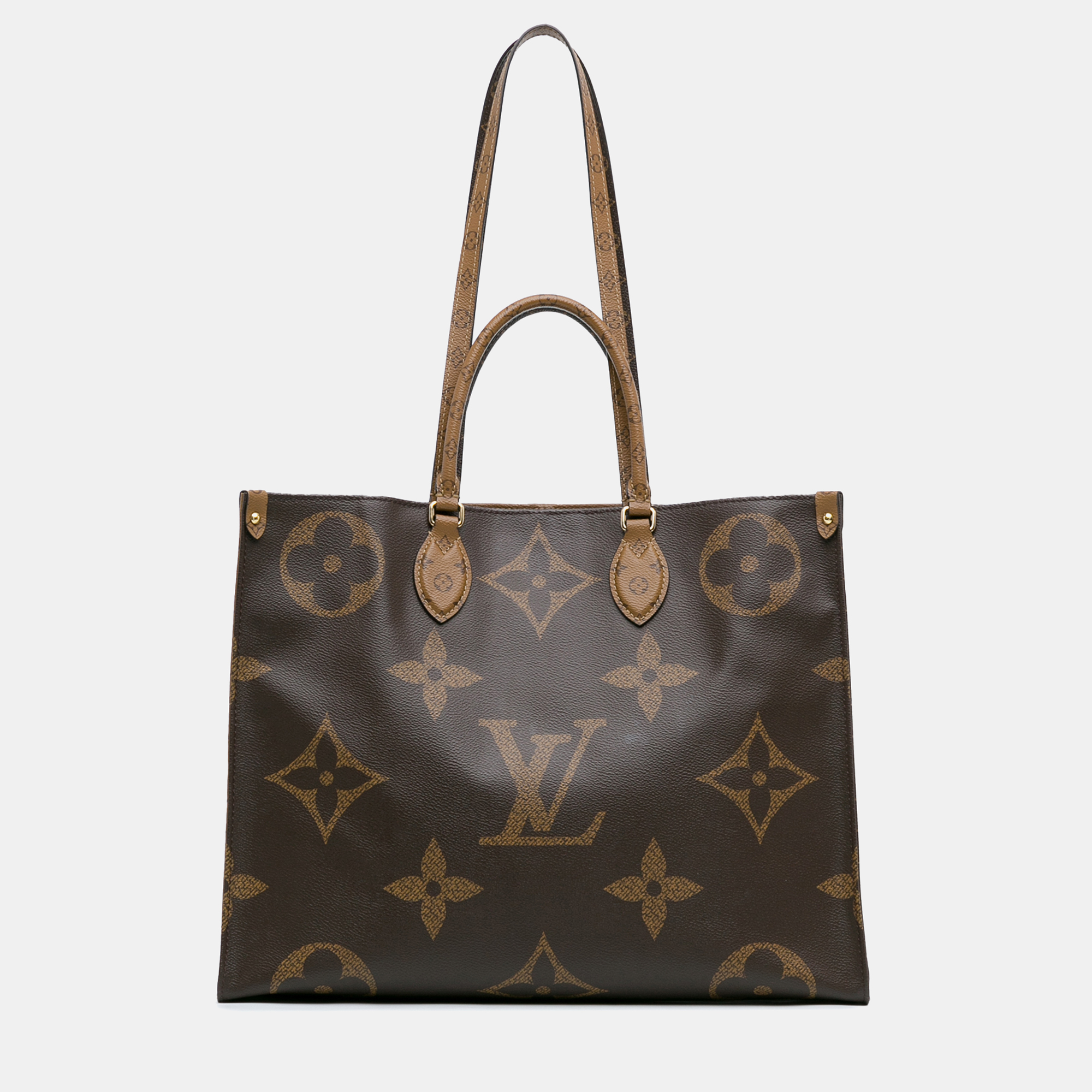 

Louis Vuitton Monogram Reverse Giant OnTheGo GM, Brown