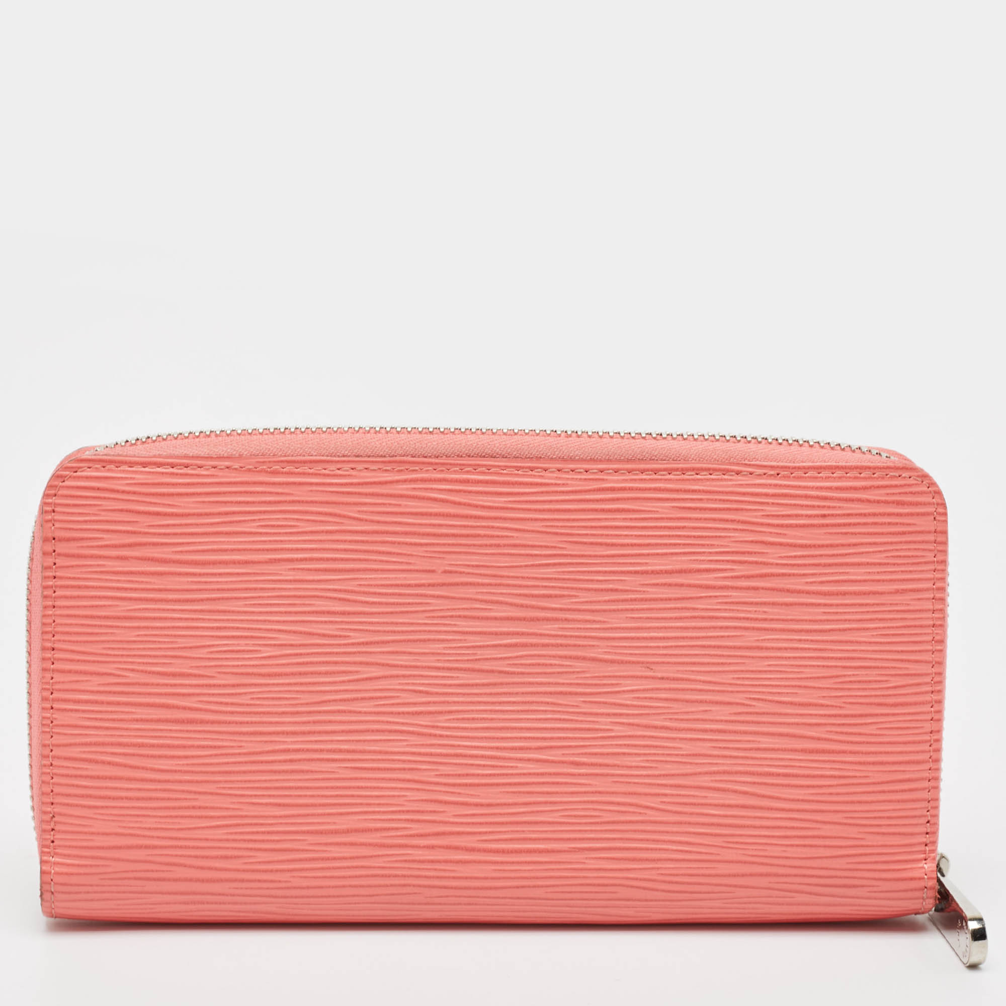 

Louis Vuitton Coral Epi Leather Zippy Wallet, Pink