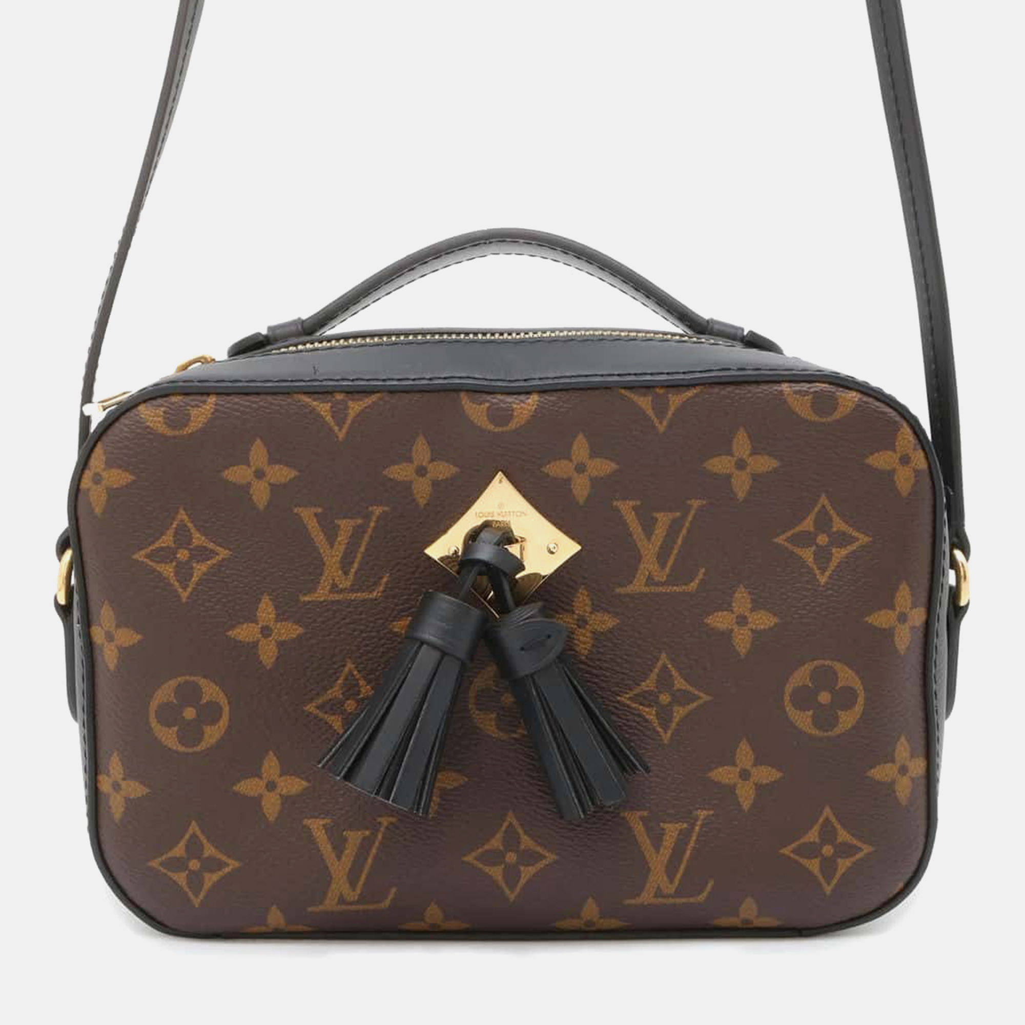 

Louis Vuitton Brown Canvas Monogram Saintonge Shoulder Bag