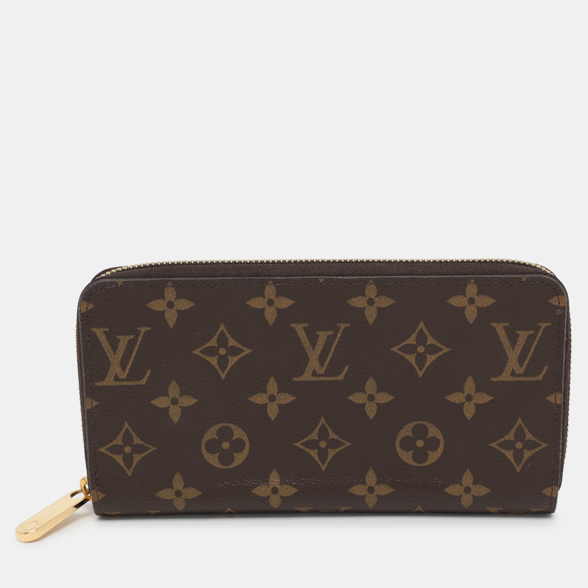 

Louis Vuitton Monogram Canvas Zippy Wallet, Brown