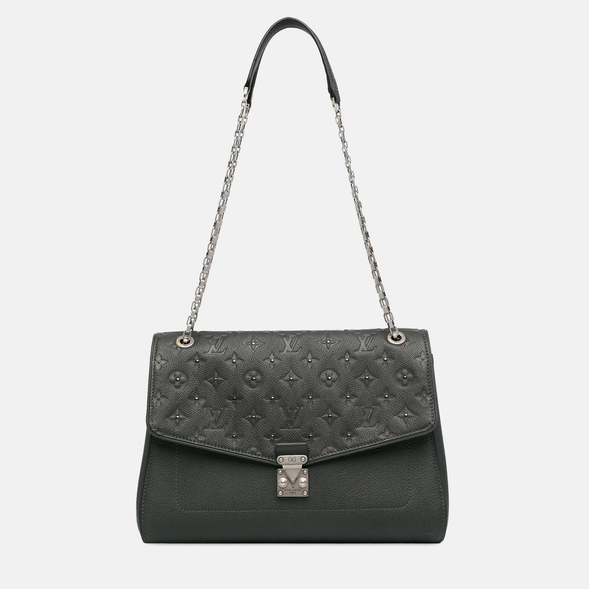 

Louis Vuitton Monogram Empreinte Saint Germain MM, Black