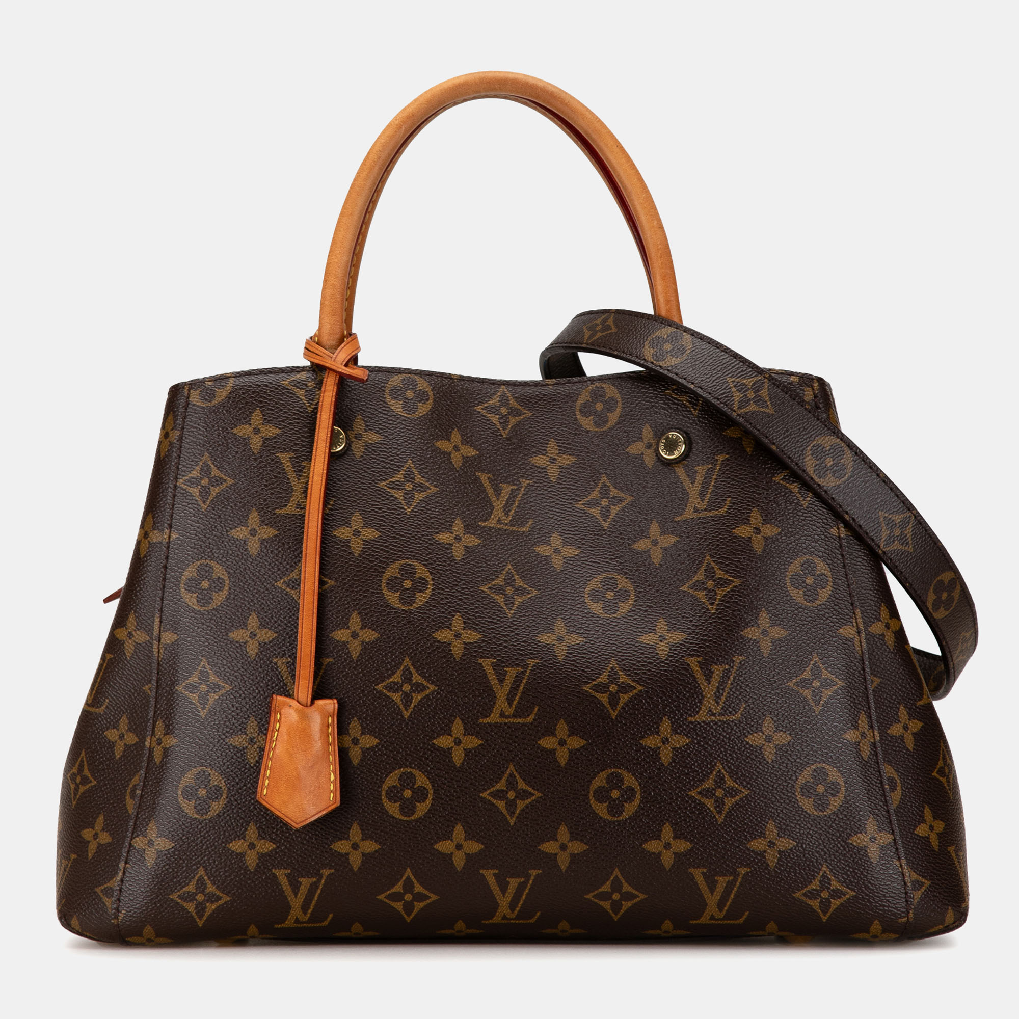 

Louis Vuitton Monogram Montaigne MM Bag, Brown