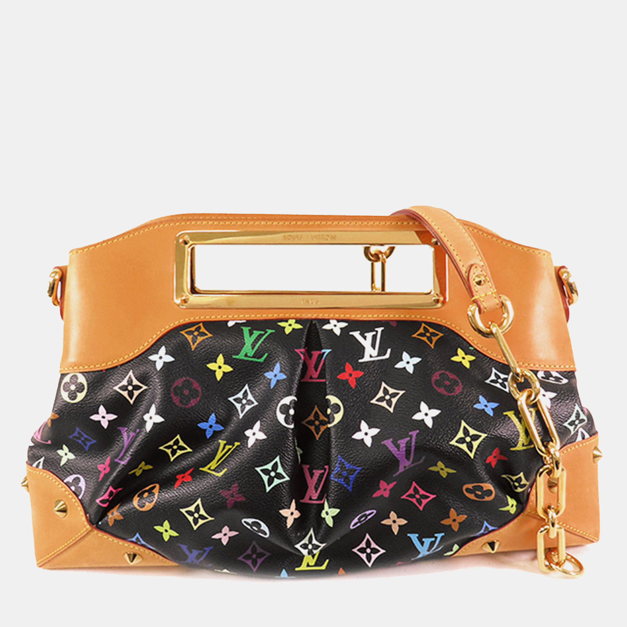 

Louis Vuitton Brown/Black Monogram Multicolore Judy GM Bag