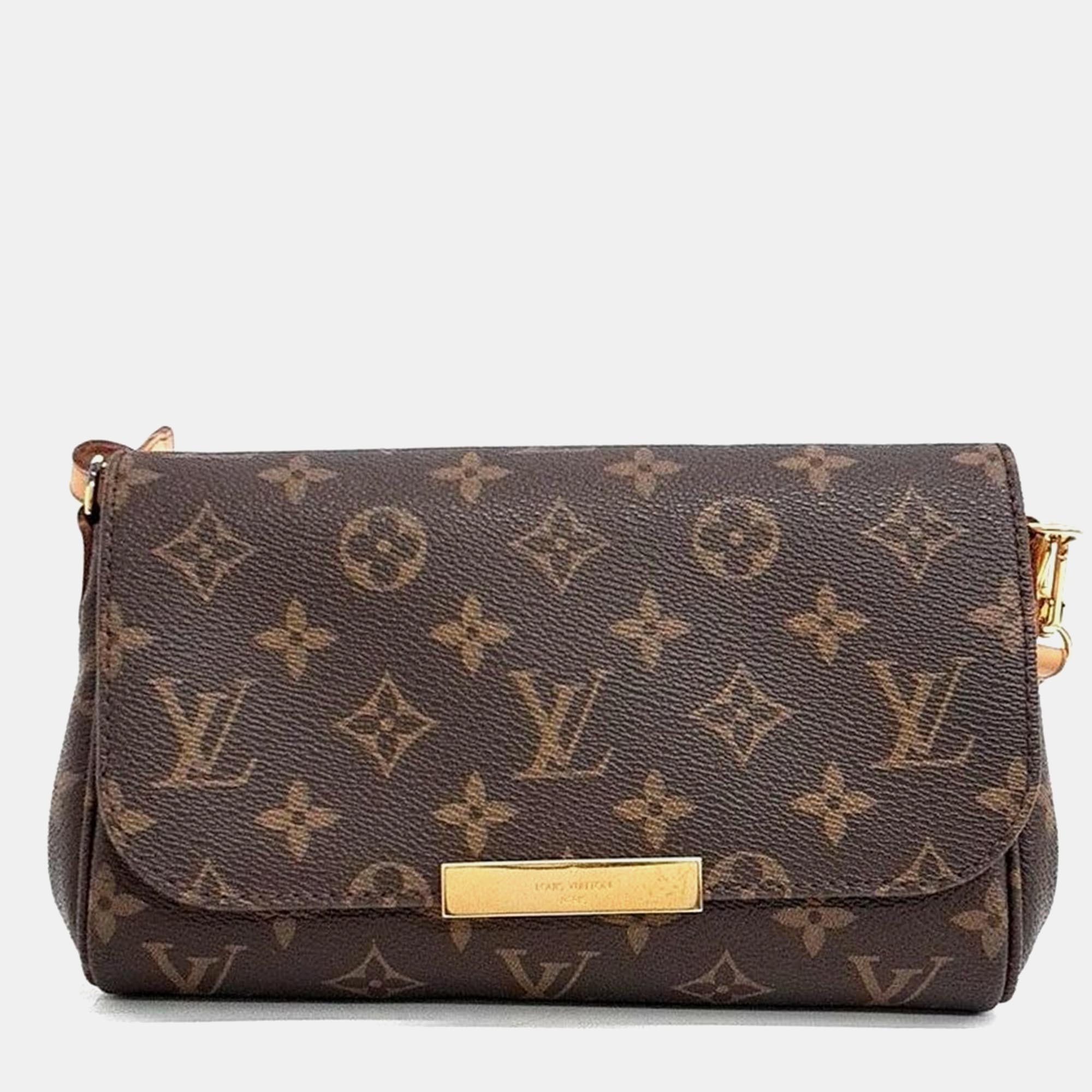 

Louis Vuitton Monogram Favorite PM bag, Brown