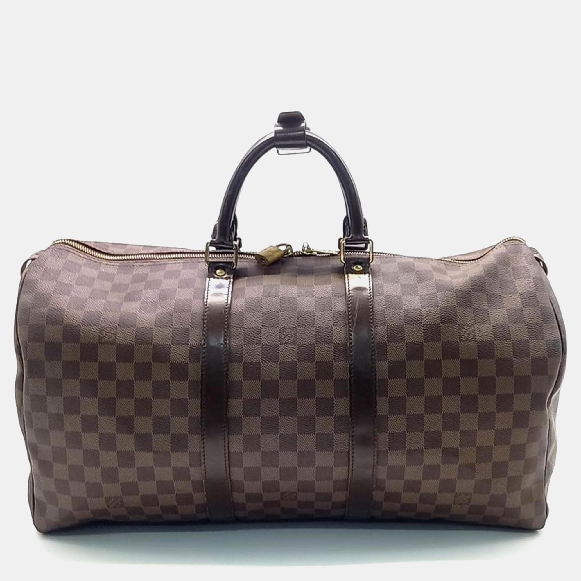 

Louis Vuitton Damier Keepall 50 bag, Brown