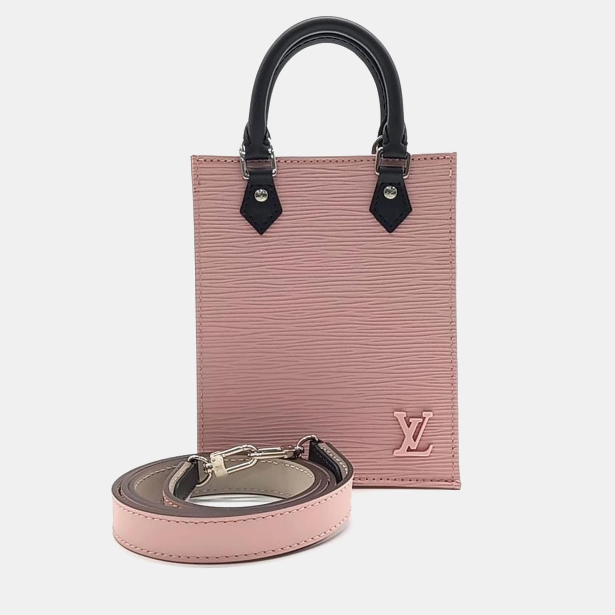 

Louis Vuitton Epi Petite Sockpla bag, Pink