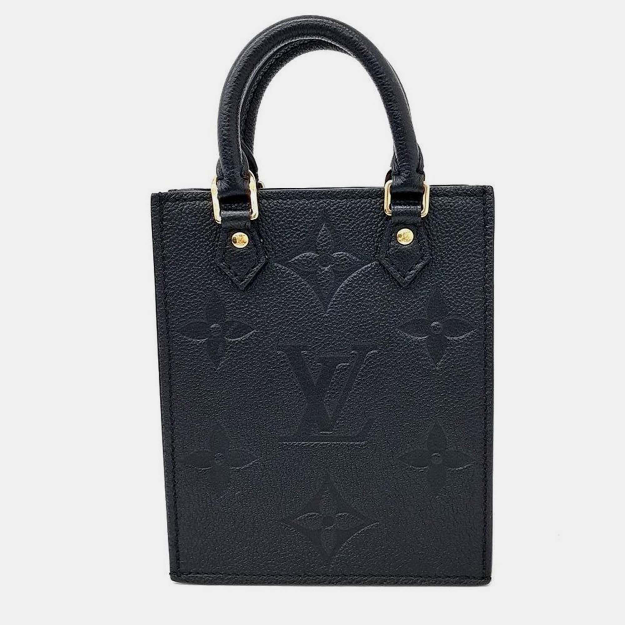 

Louis Vuitton Empreinte Petite Sockpla bag, Black