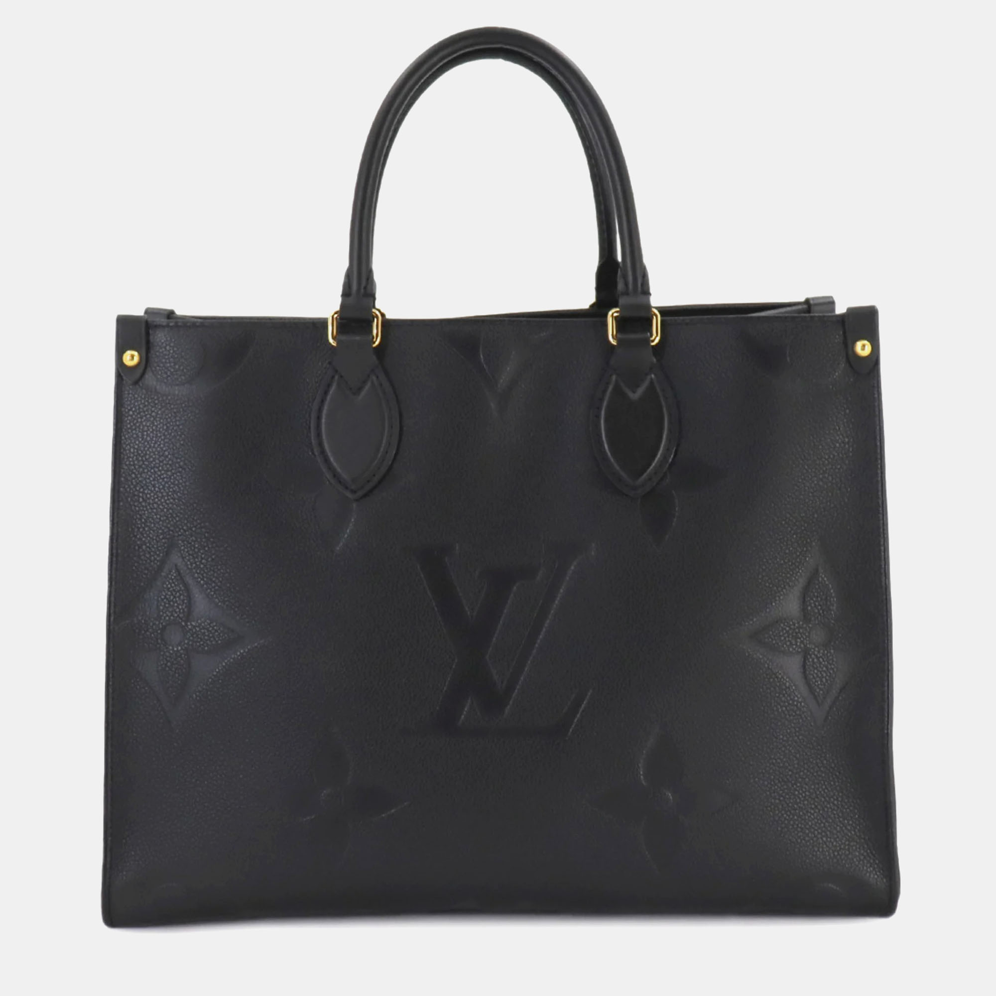 

Louis Vuitton Black Monogram Empriente Leather  Onthego Tote Bag