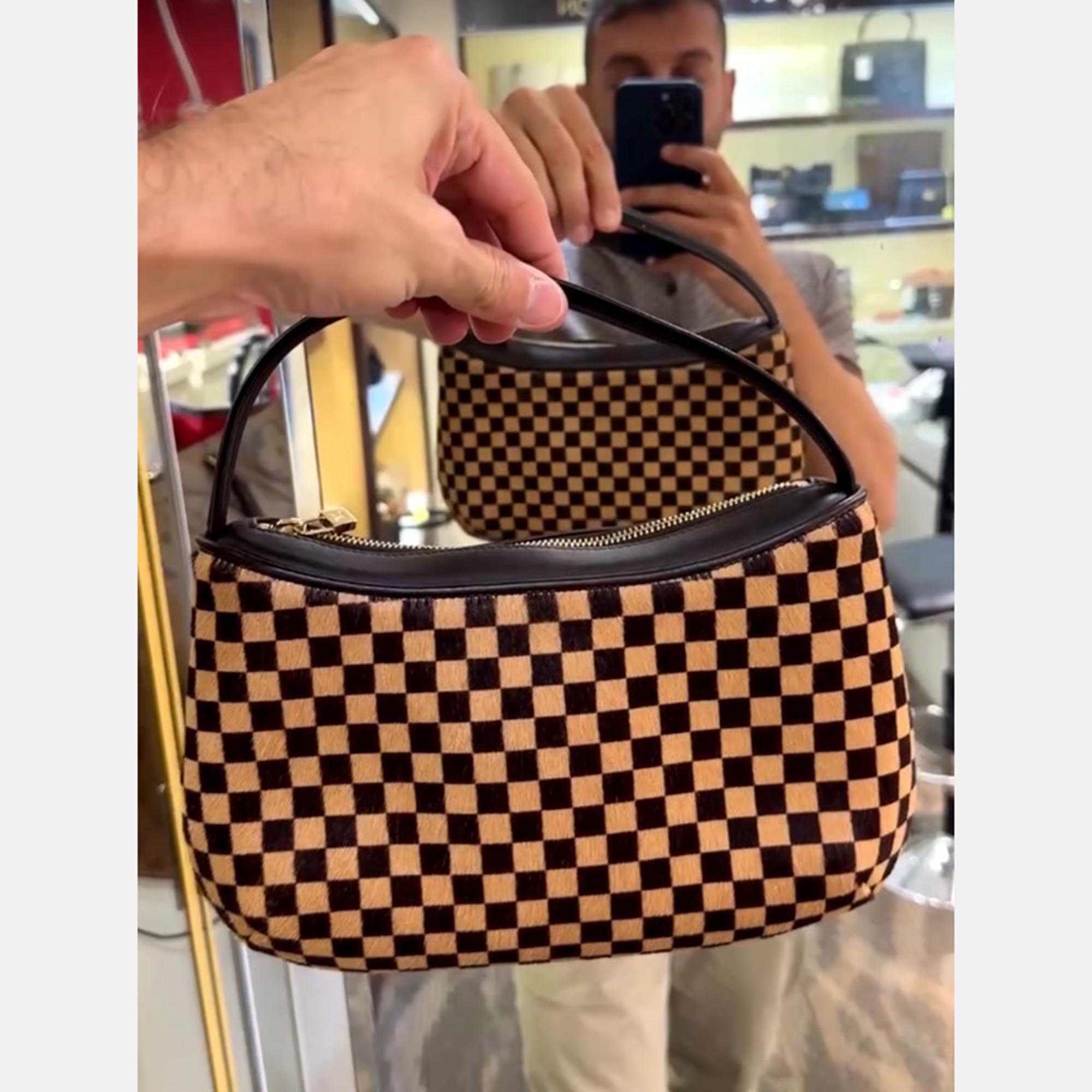 

Louis Vuitton Damier Sauvage Tigre Bag, Brown