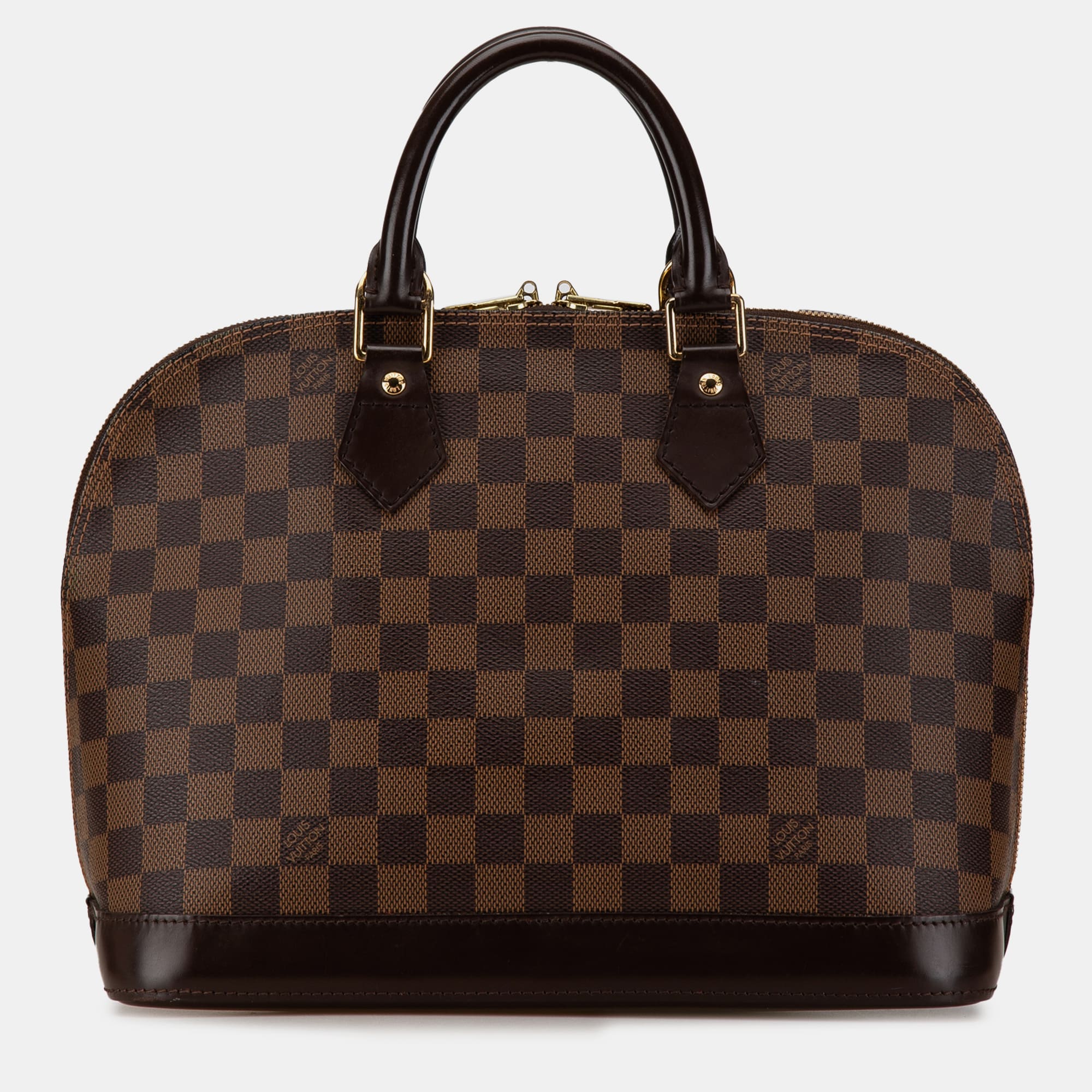 

Louis Vuitton Damier Ebene Alma PM Bag, Brown