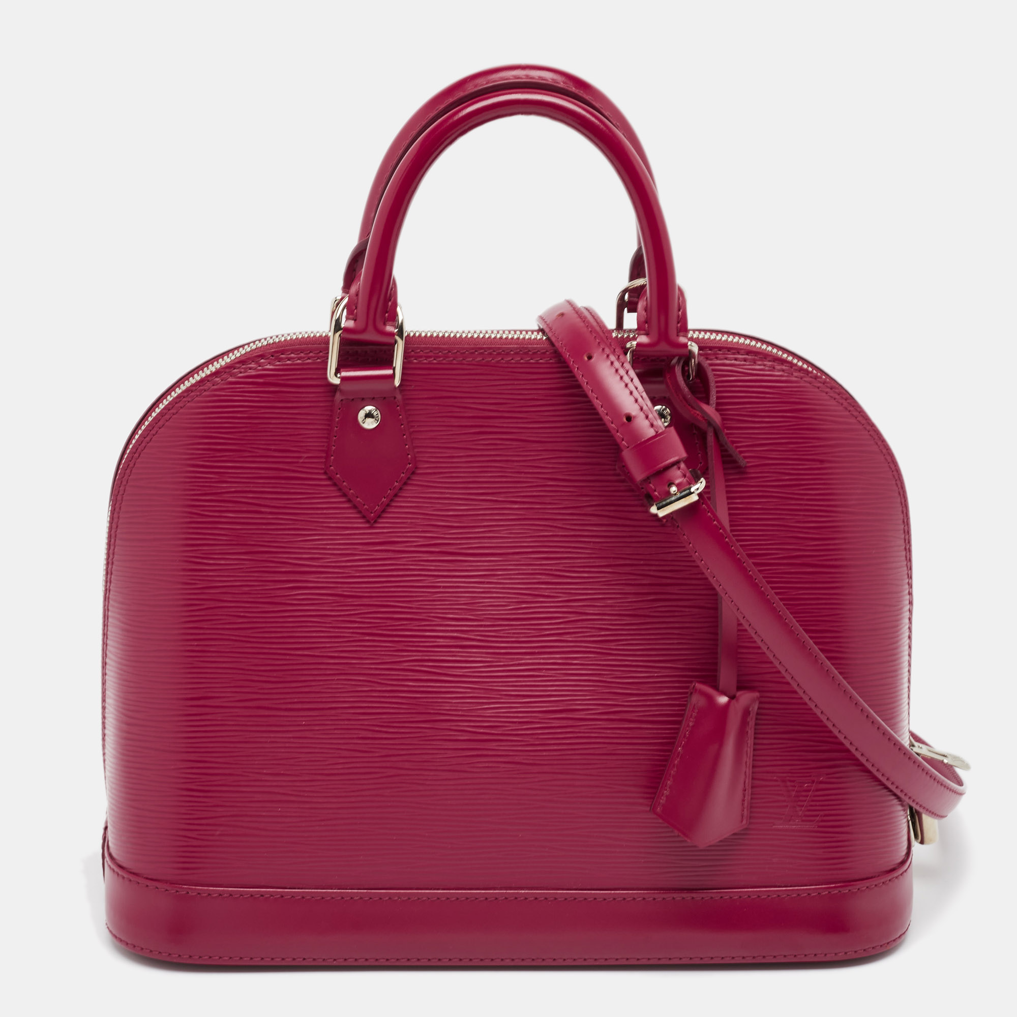 

Louis Vuitton Fuchsia Epi Leather Alma PM Bag, Pink